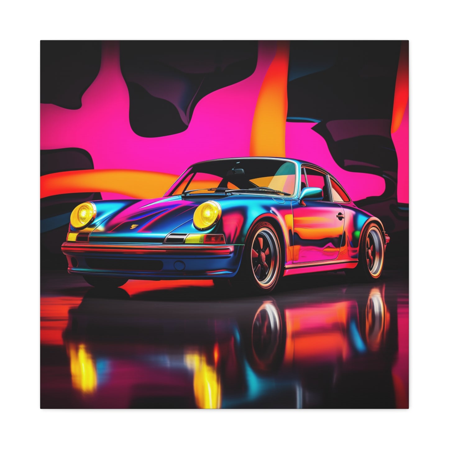 Canvas Gallery Wraps Macro Porsche 2