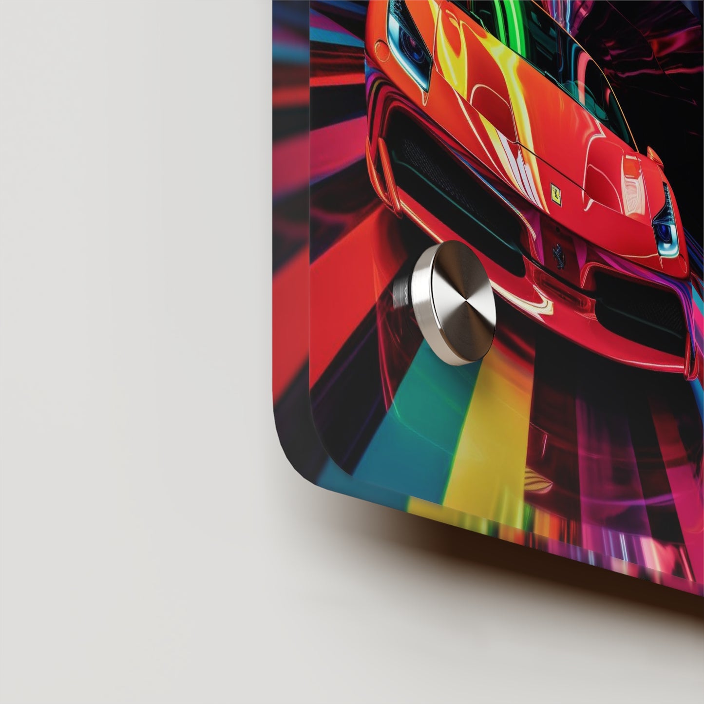 Acrylic Wall Art Panels Ferrari Flair Macro 5