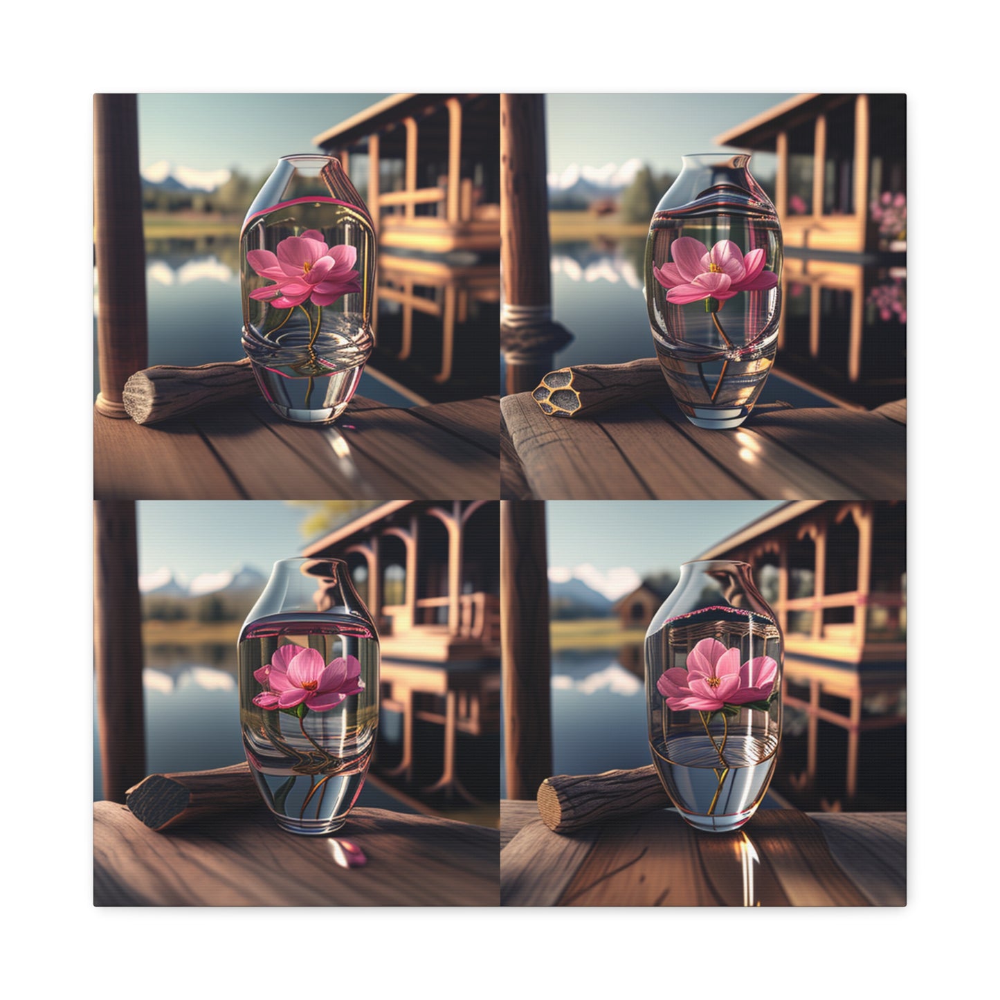 Canvas Gallery Wraps Pink Magnolia 5