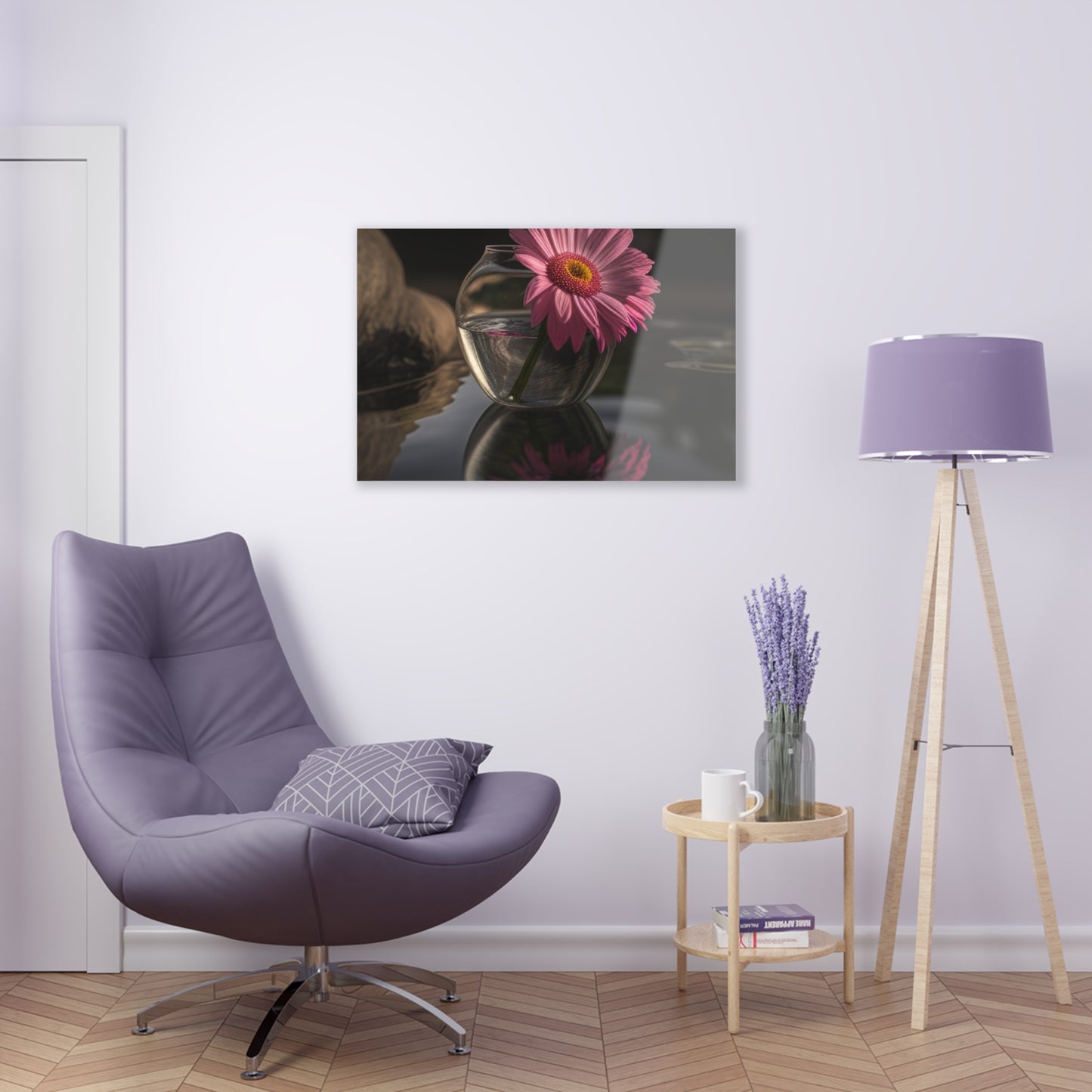 Acrylic Prints Pink Daisy 2