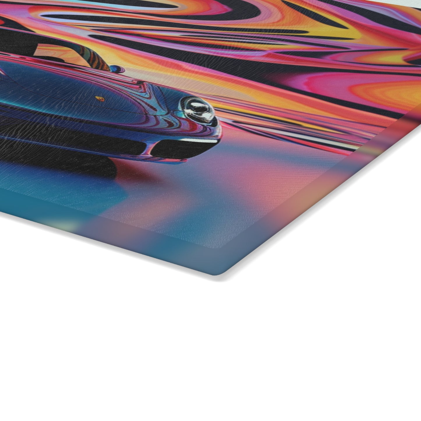 Glass Cutting Board Porsche Water Fusion 2