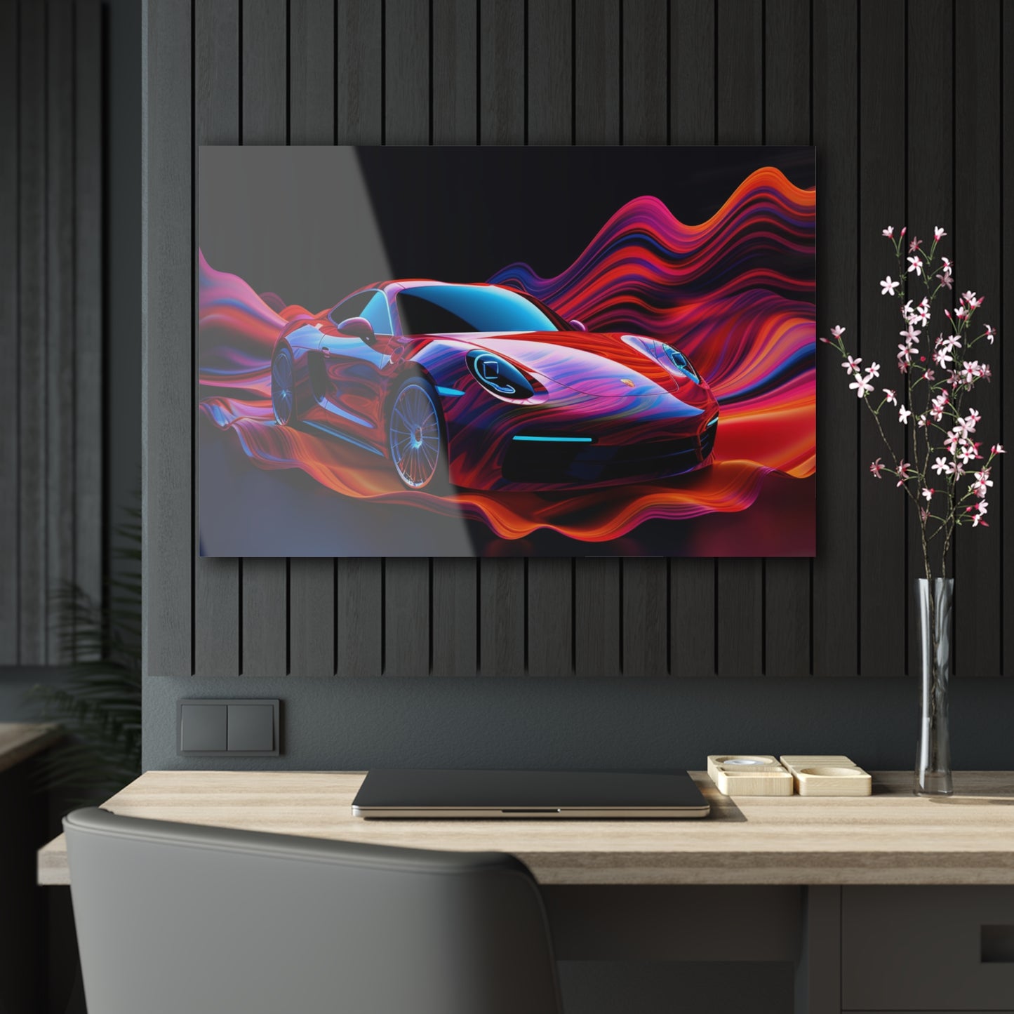 Acrylic Prints Porsche Water Fusion 4