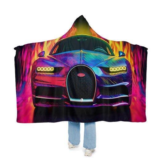 Snuggle Hooded Blanket Florescent Bugatti Flair 3