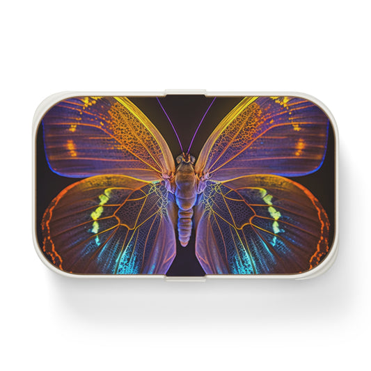 Bento Lunch Box Neon Butterfly Flair 2
