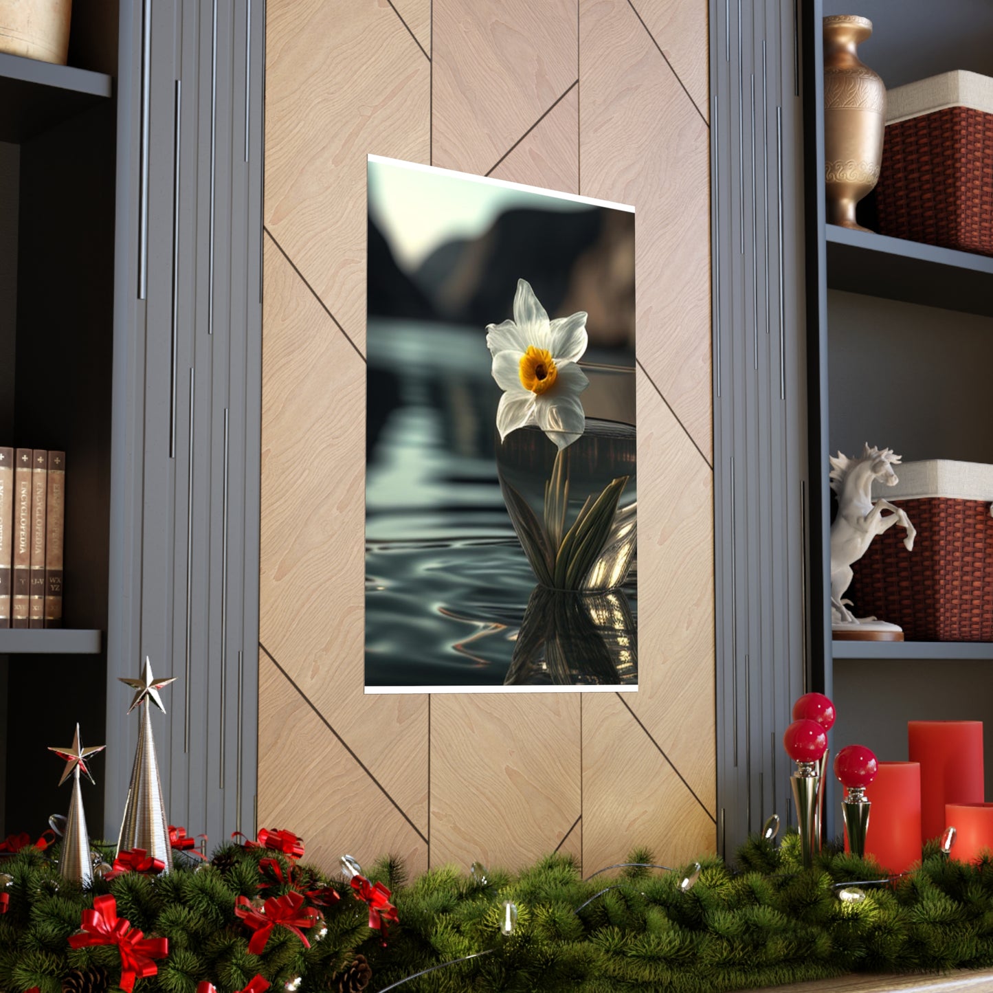 Premium Matte Vertical Posters Daffodil 2