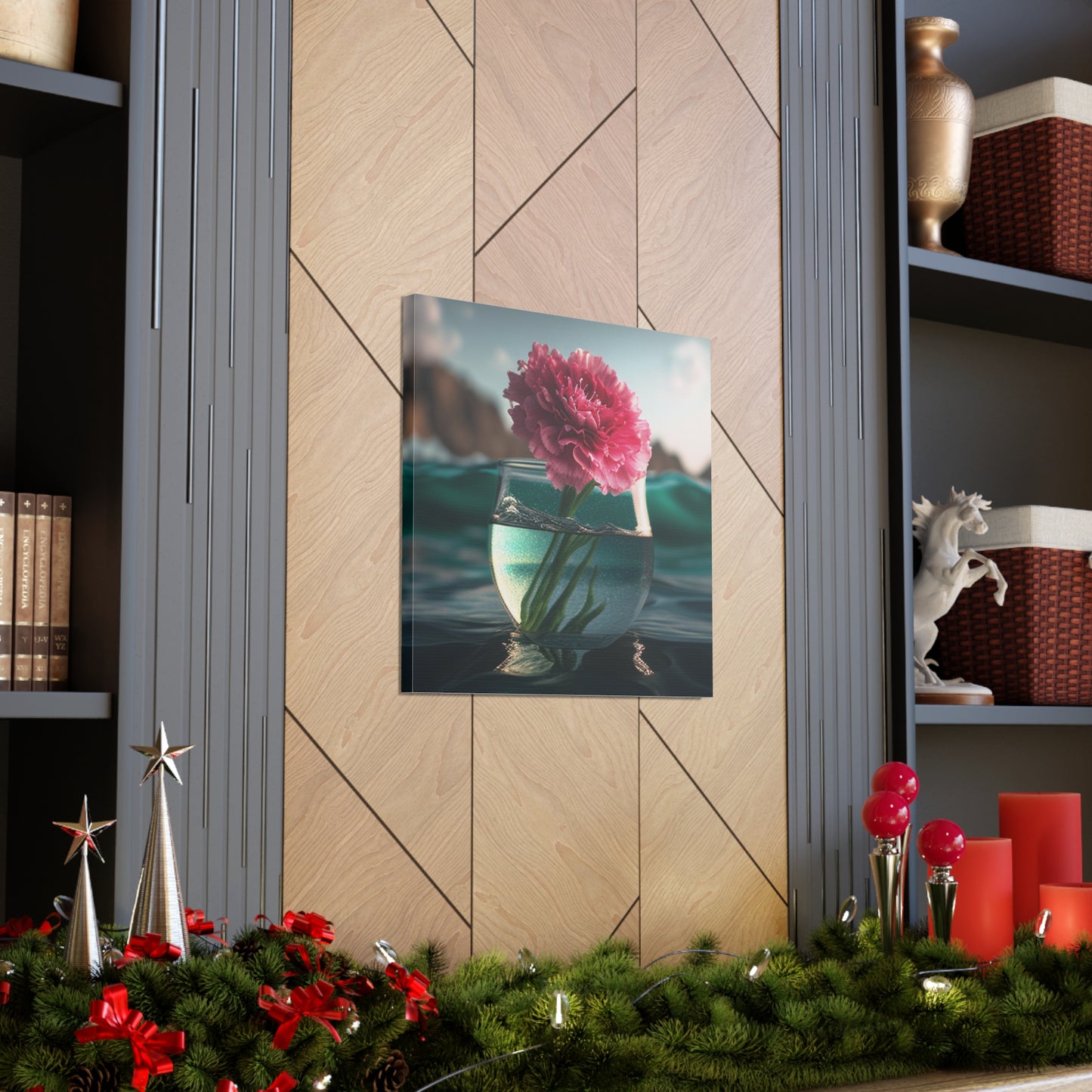Canvas Gallery Wraps Carnation 1