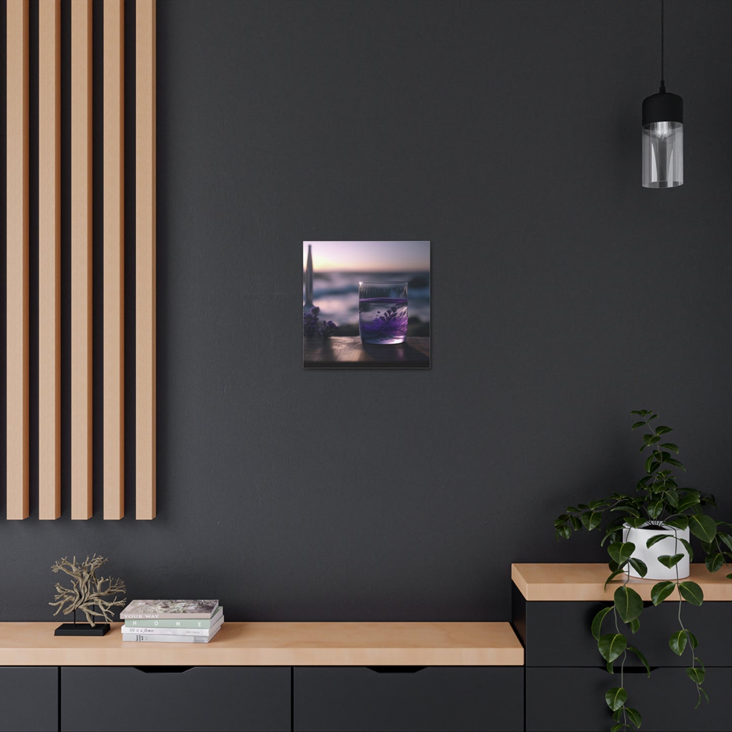 Canvas Gallery Wraps Lavender in a vase 4