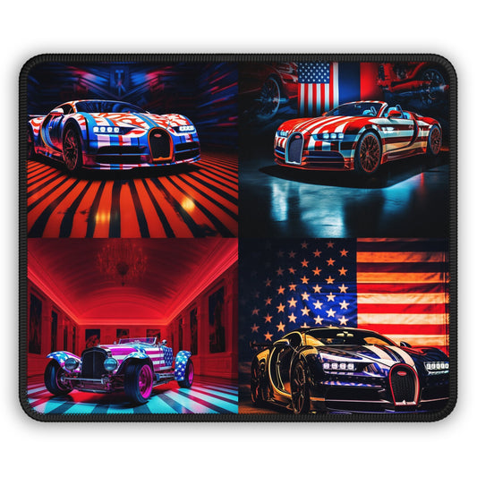 Gaming Mouse Pad  Macro Bugatti American Flag 5