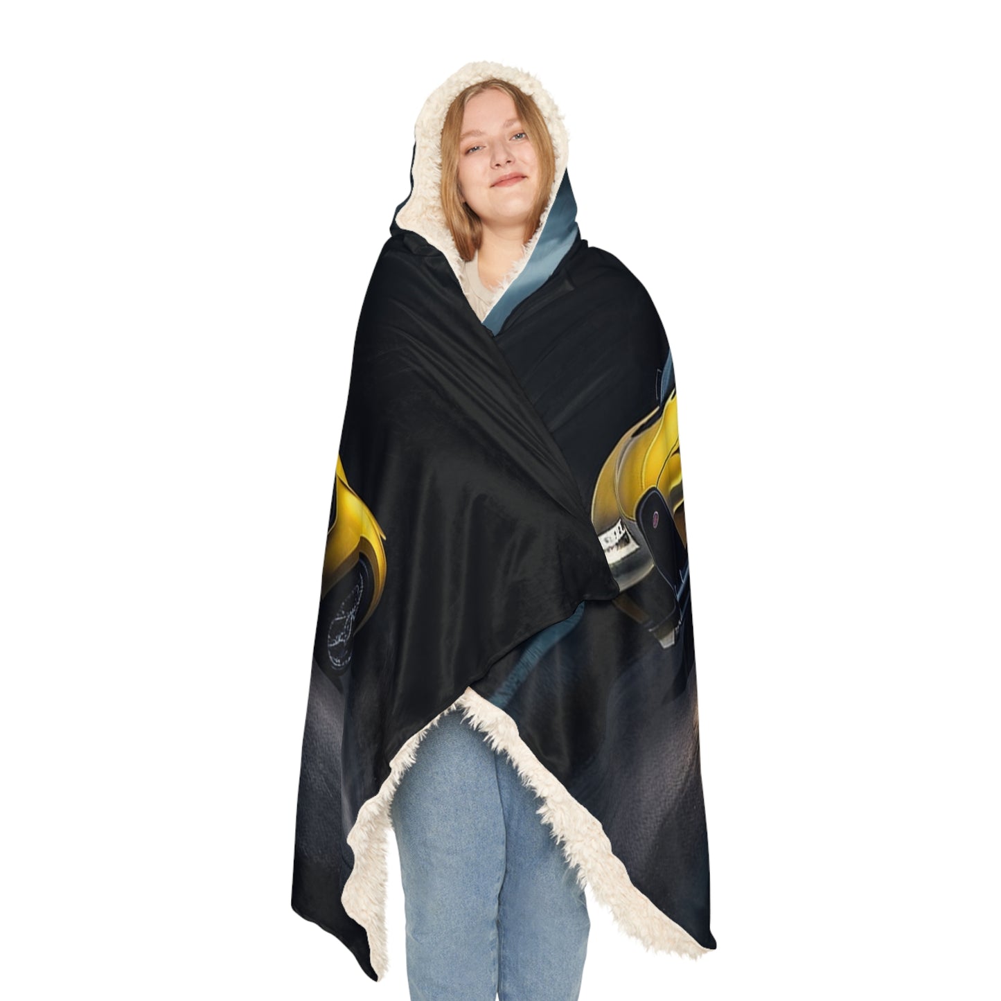 Snuggle Hooded Blanket Bugatti Real Look 4