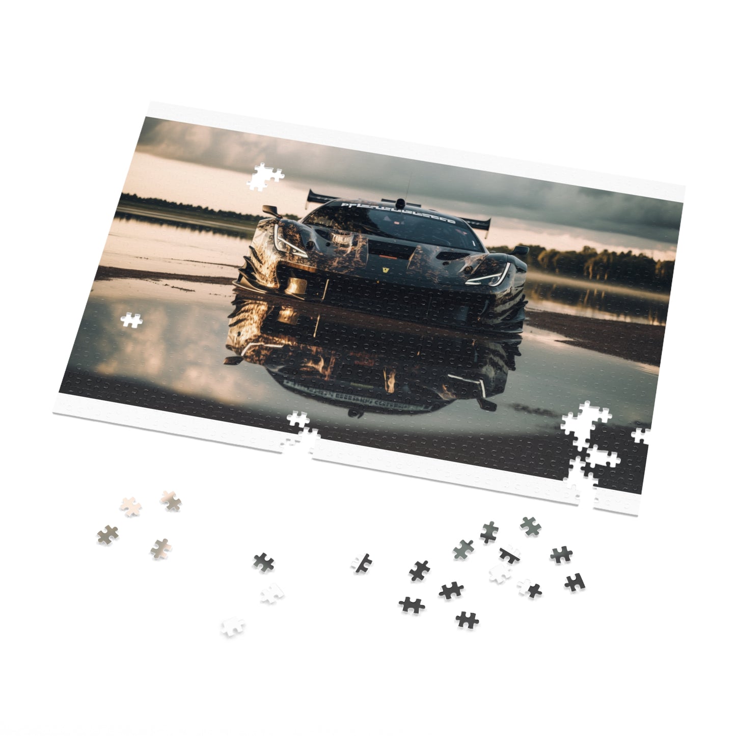 Jigsaw Puzzle (30, 110, 252, 500,1000-Piece) Ferrari Lake 3