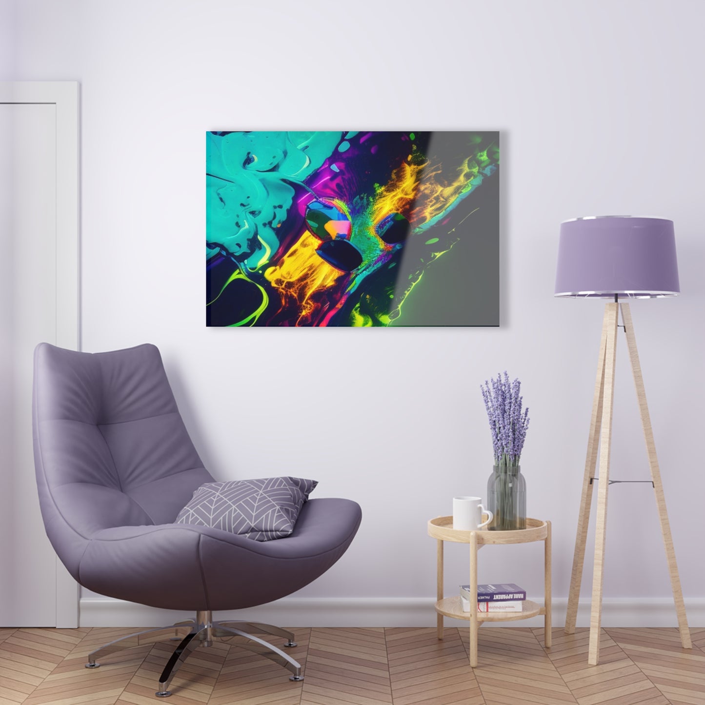 Acrylic Prints Florescent Glow 4