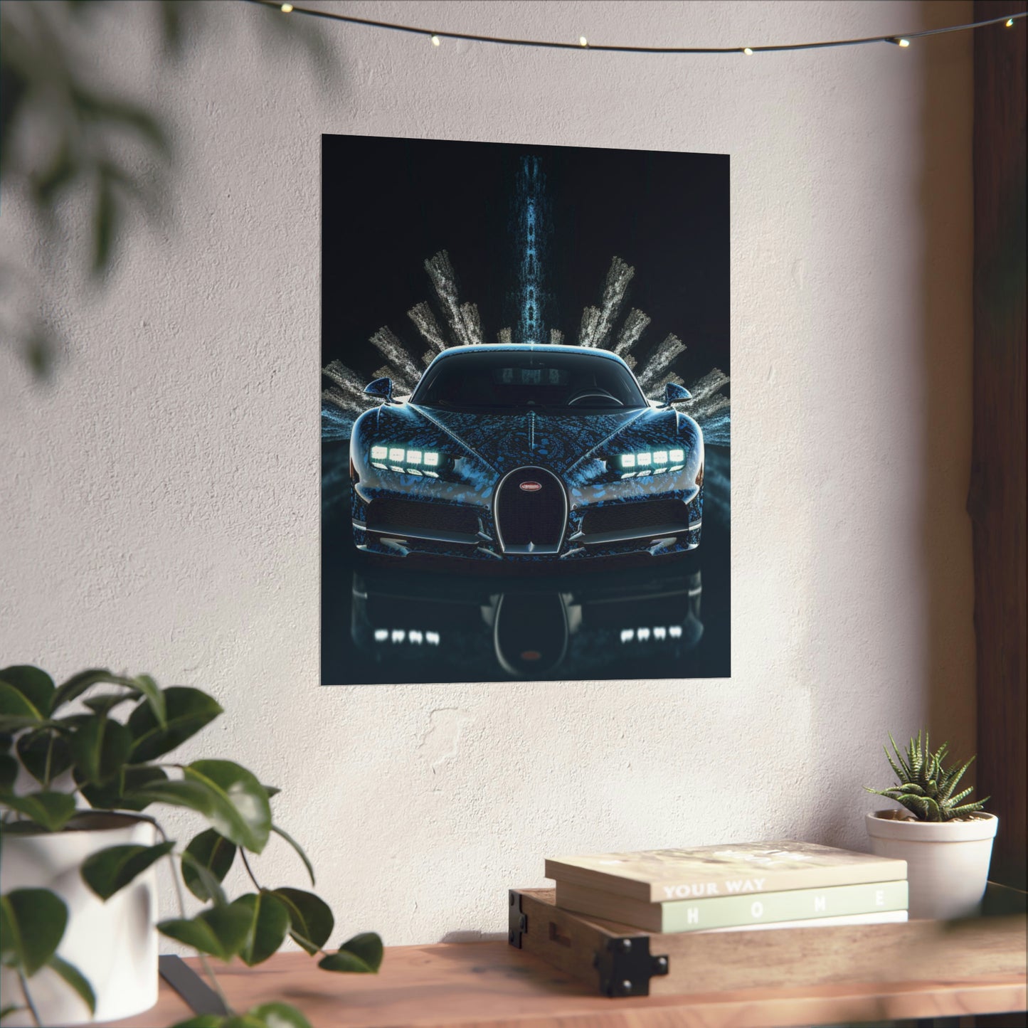 Premium Matte Vertical Posters Hyper Bugatti 2