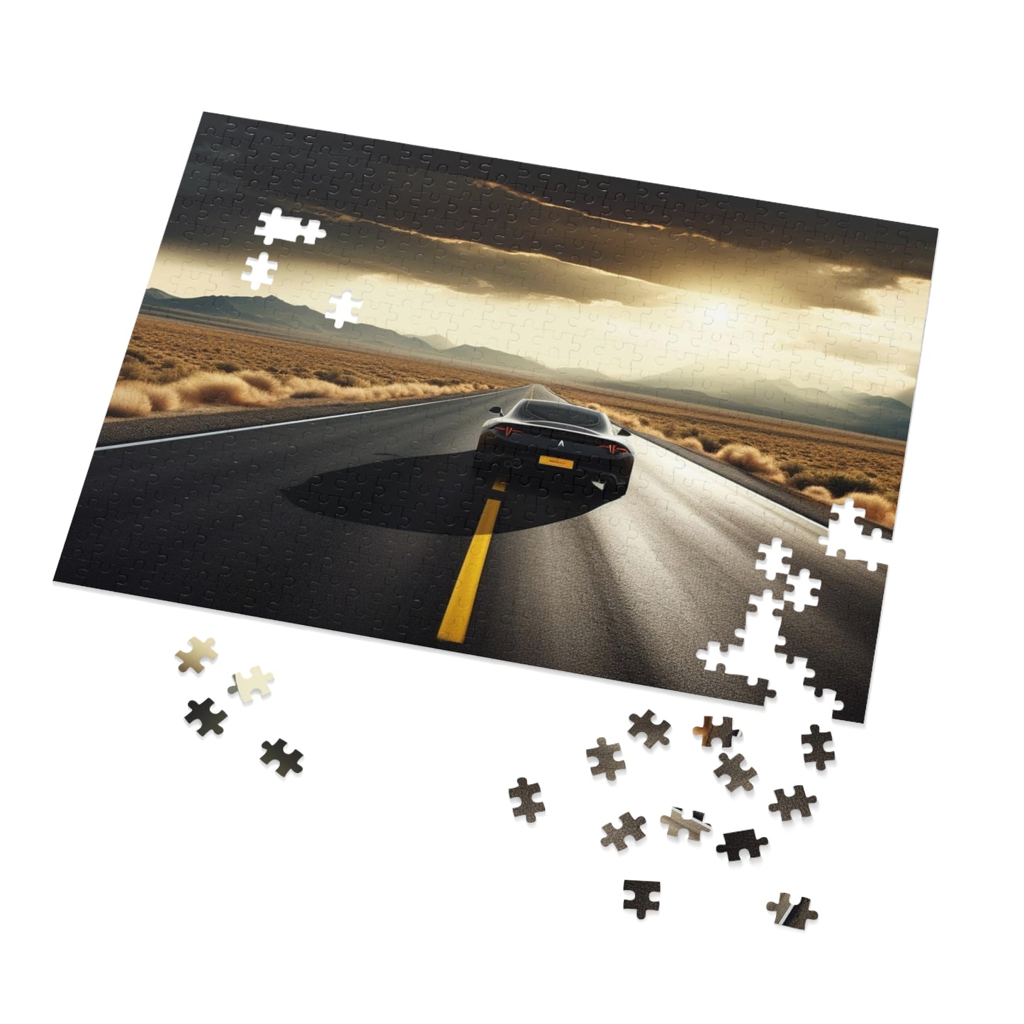 Jigsaw Puzzle (30, 110, 252, 500,1000-Piece) Ferrari Road 1