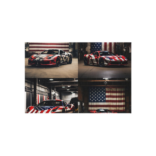 Outdoor Rug  American Flag Farrari 5