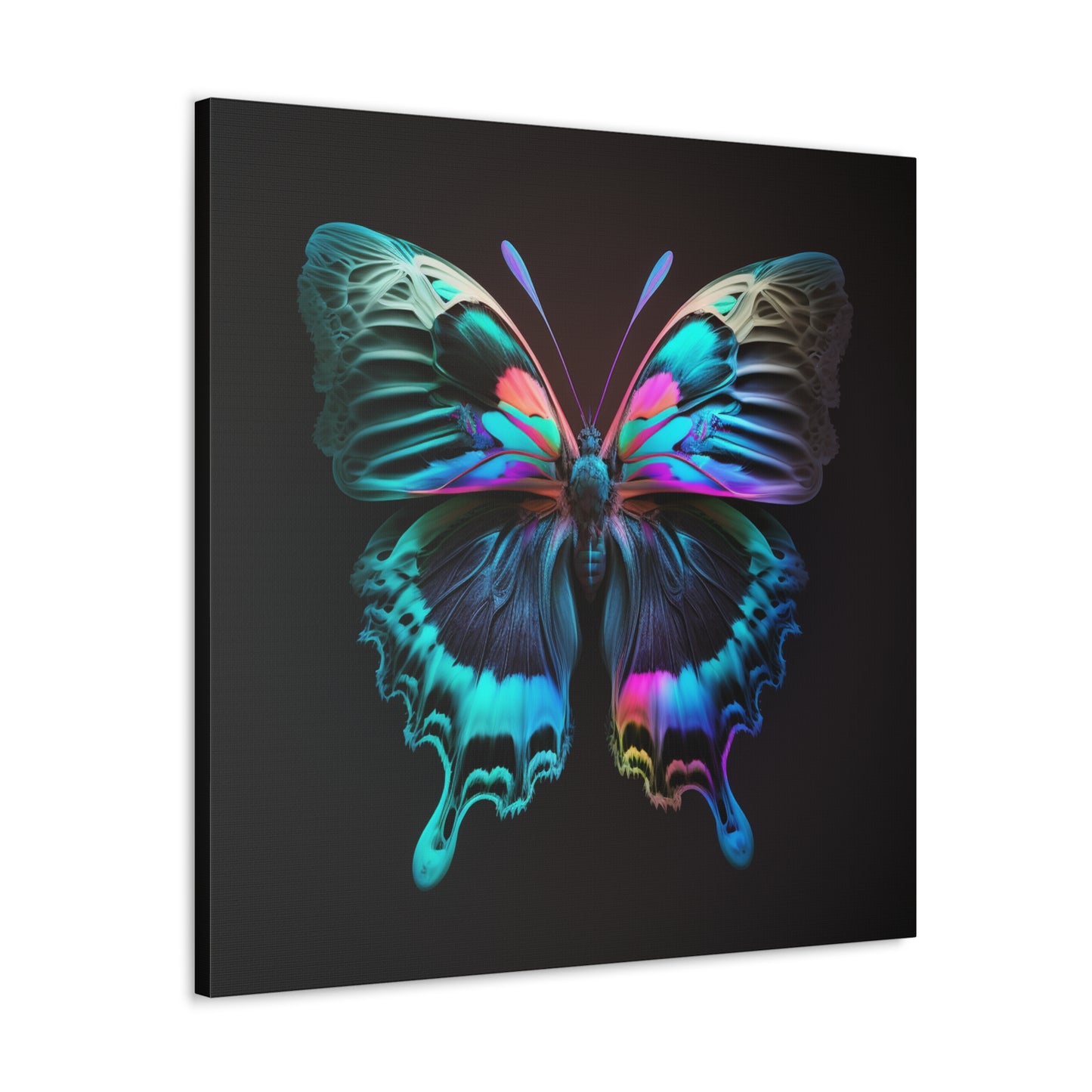 Canvas Gallery Wraps Raw Florescent Glow 1