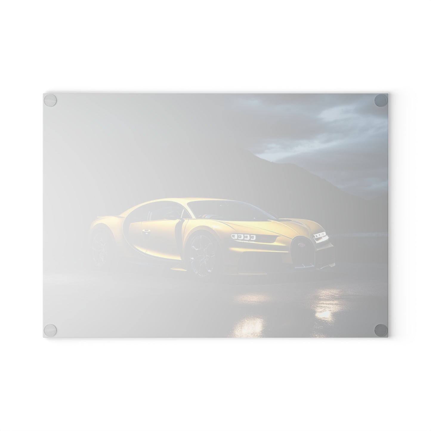 Glass Cutting Board Bugatti Real Look 4