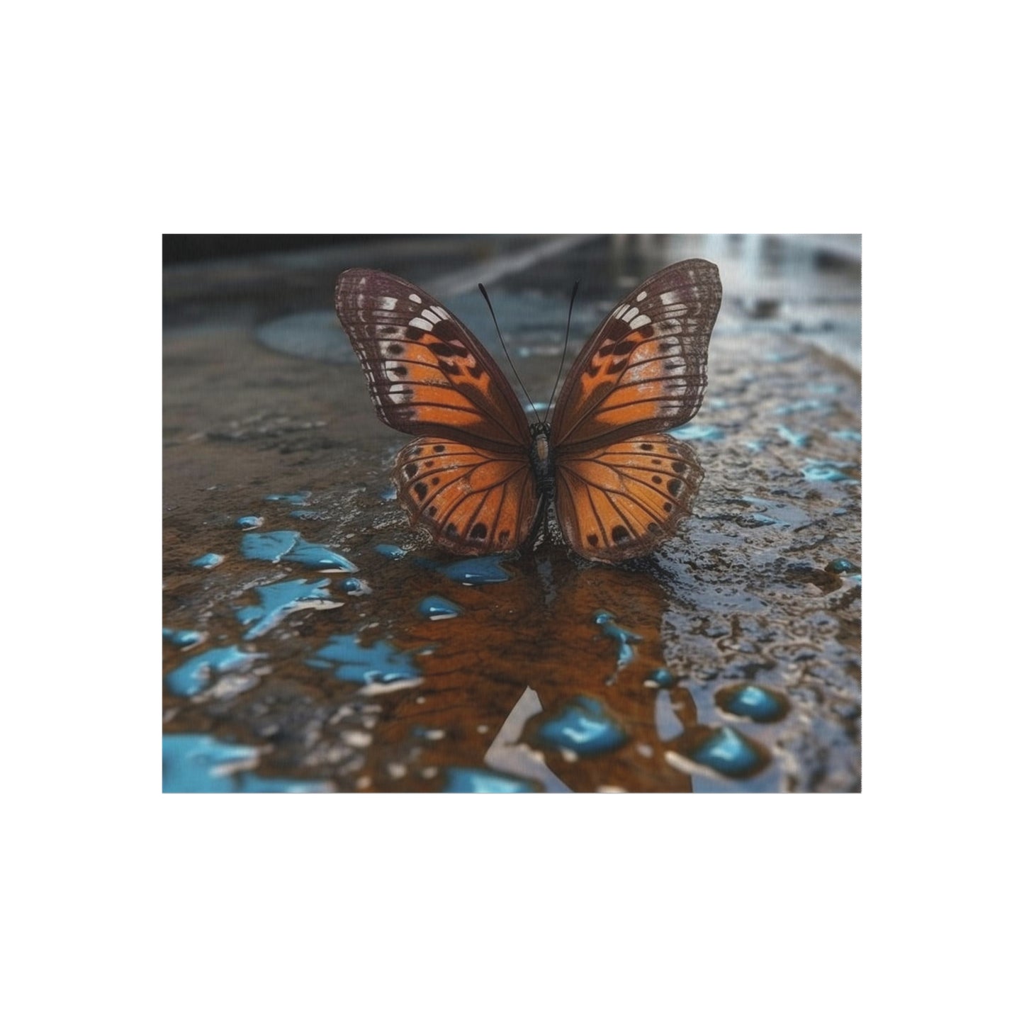 Outdoor Rug  Water Butterfly Street 2