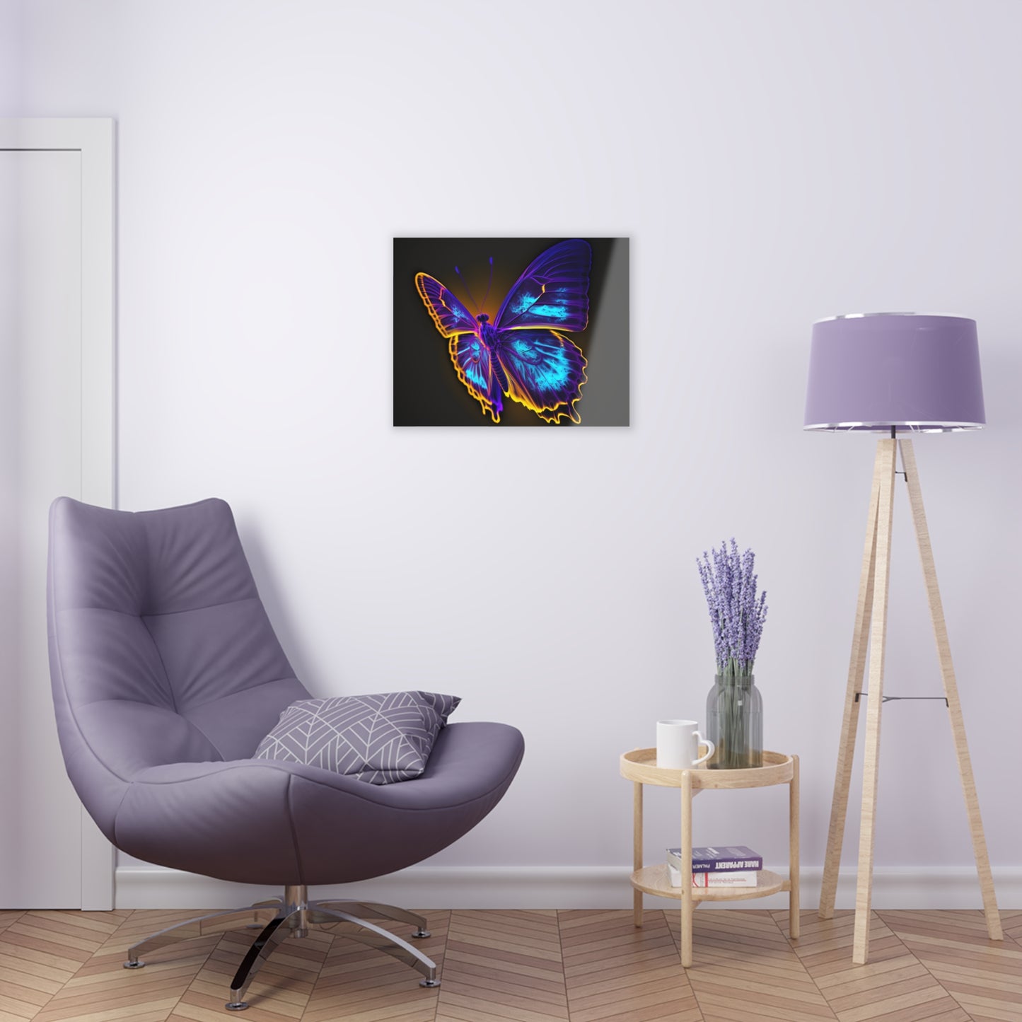 Acrylic Prints Thermal Butterfly 4