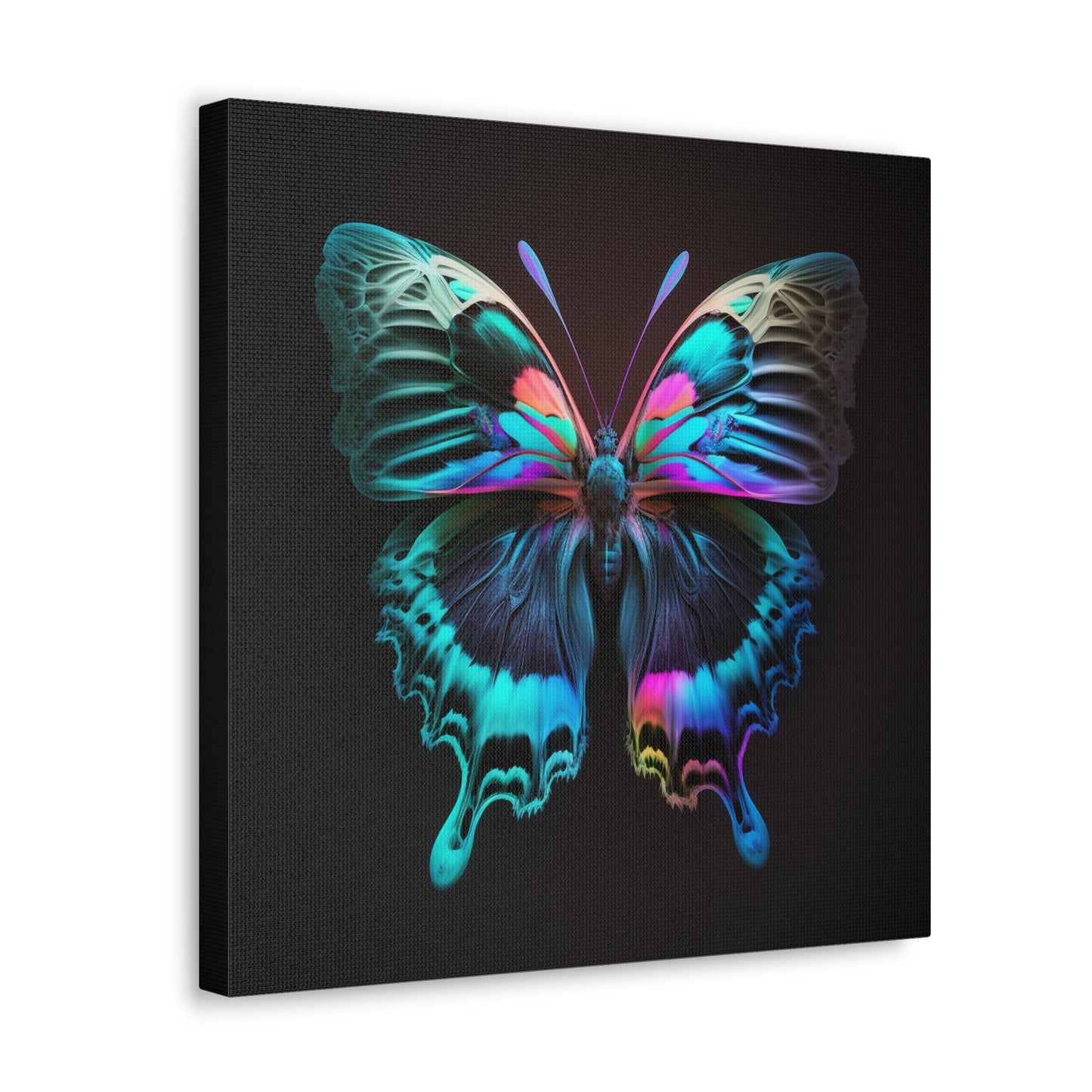 Canvas Gallery Wraps Raw Florescent Glow 1