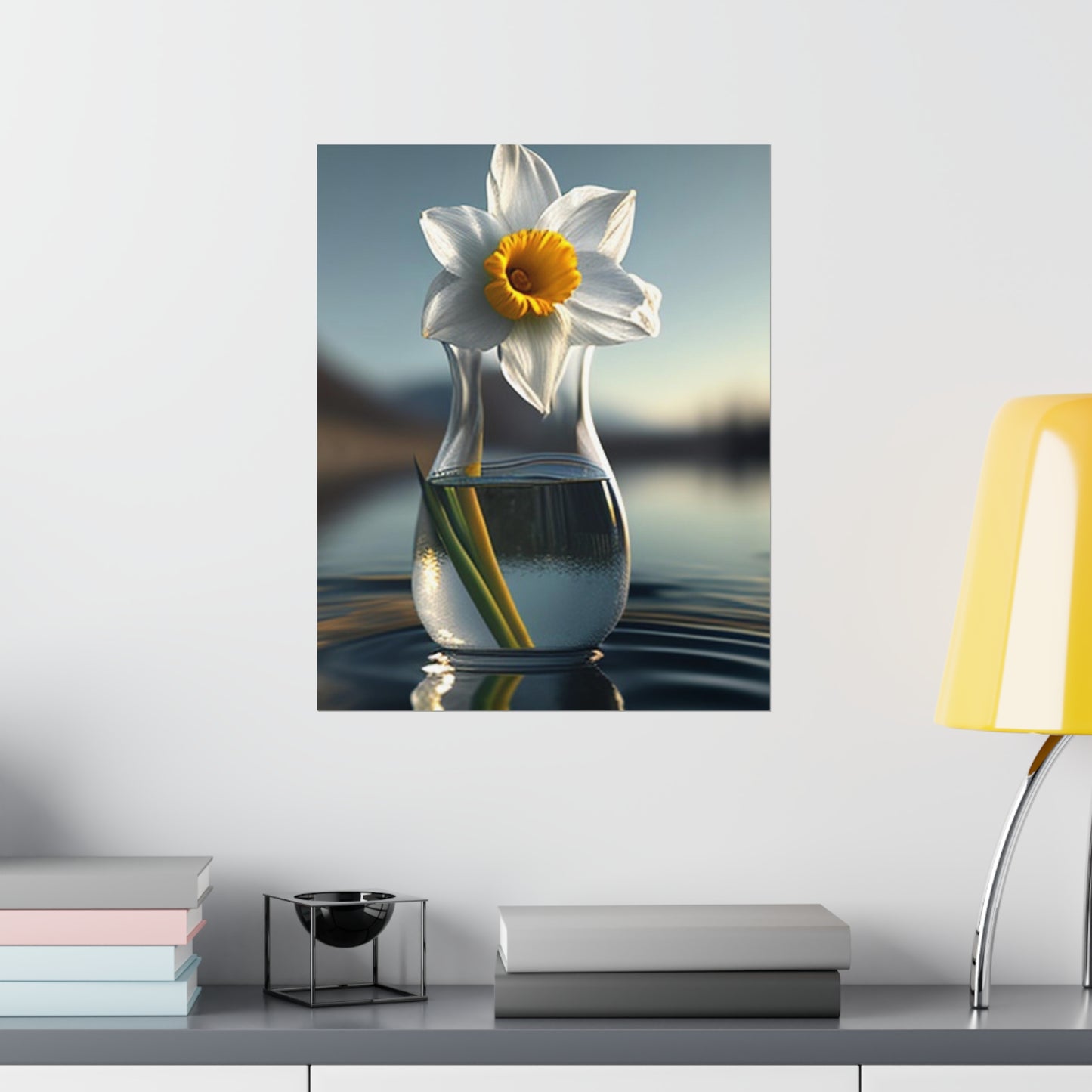 Premium Matte Vertical Posters Daffodil 3