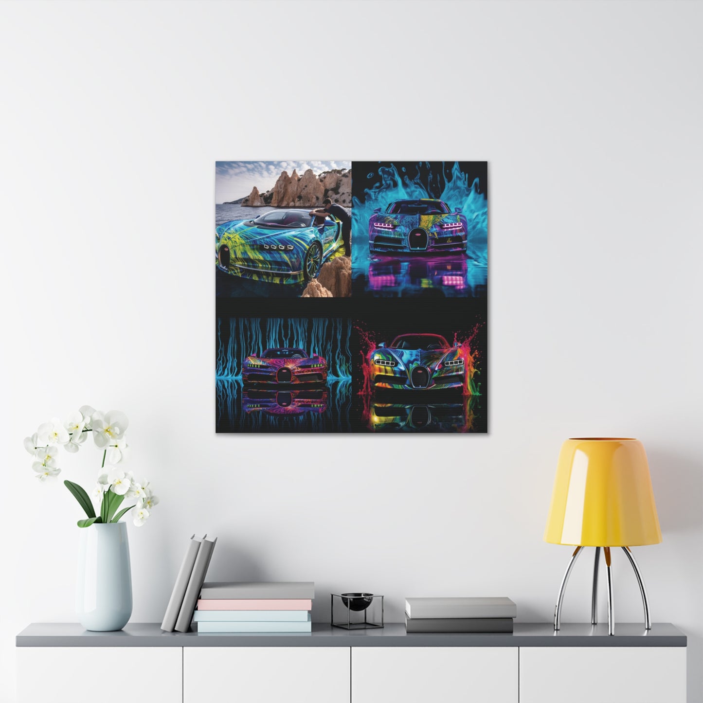 Canvas Gallery Wraps Bugatti Water 5