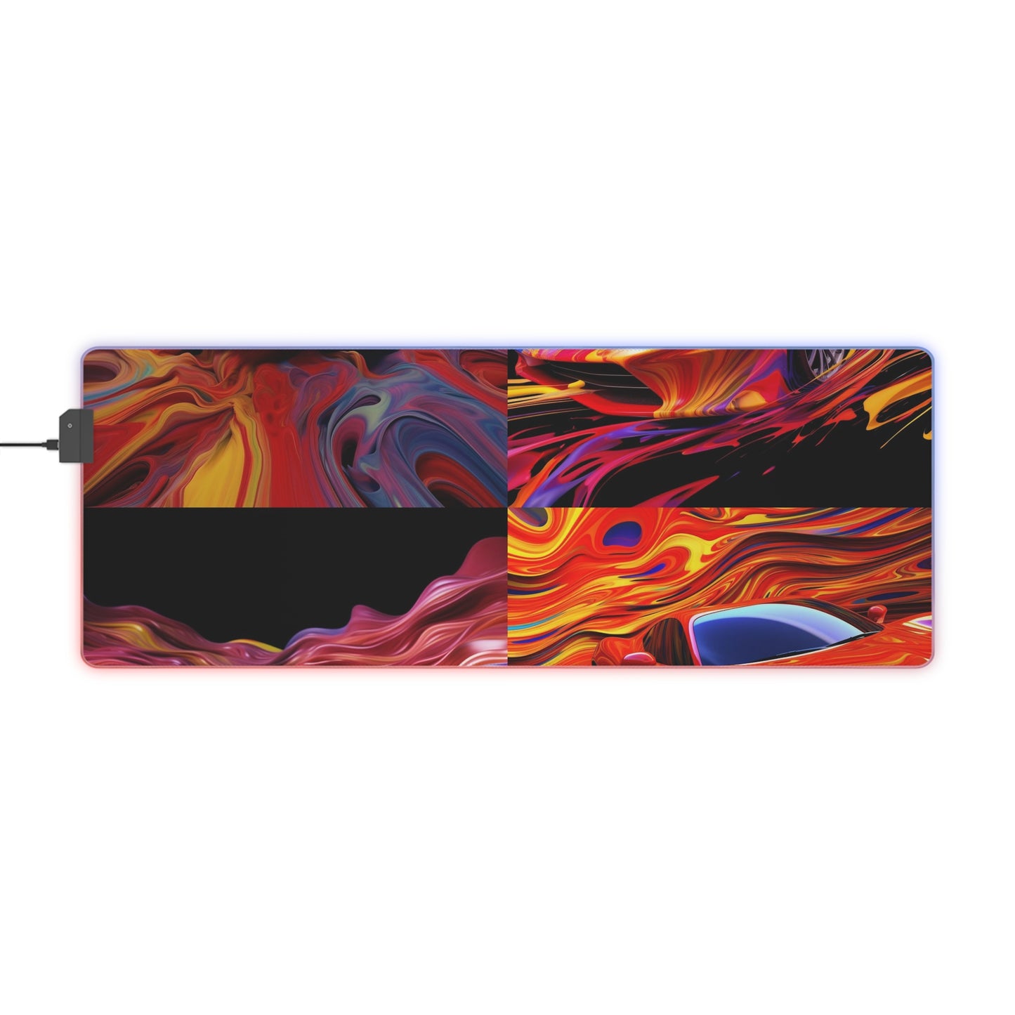 LED Gaming Mouse Pad Ferrari Water Fusion 5