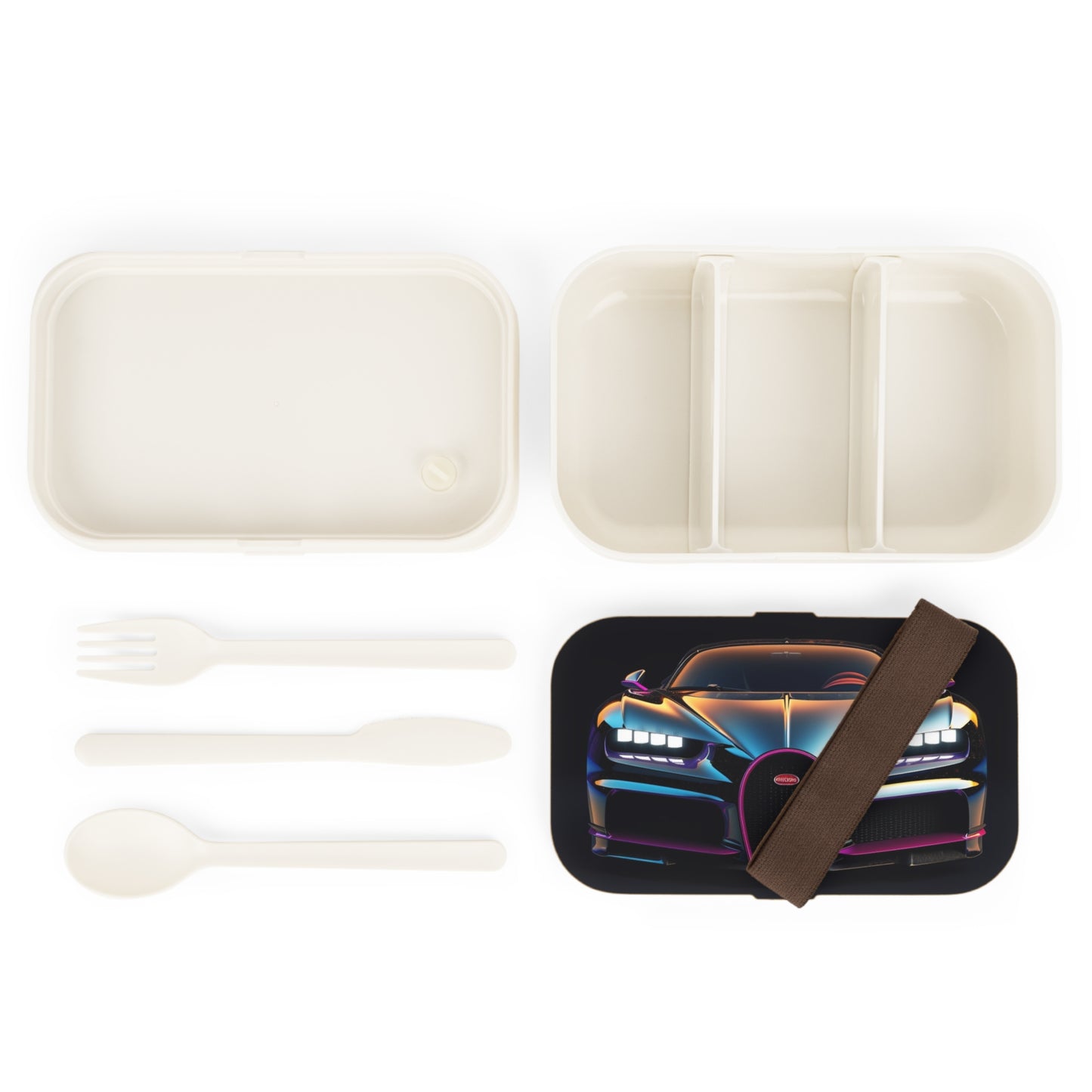 Bento Lunch Box Hyper Bugatti Chiron 1