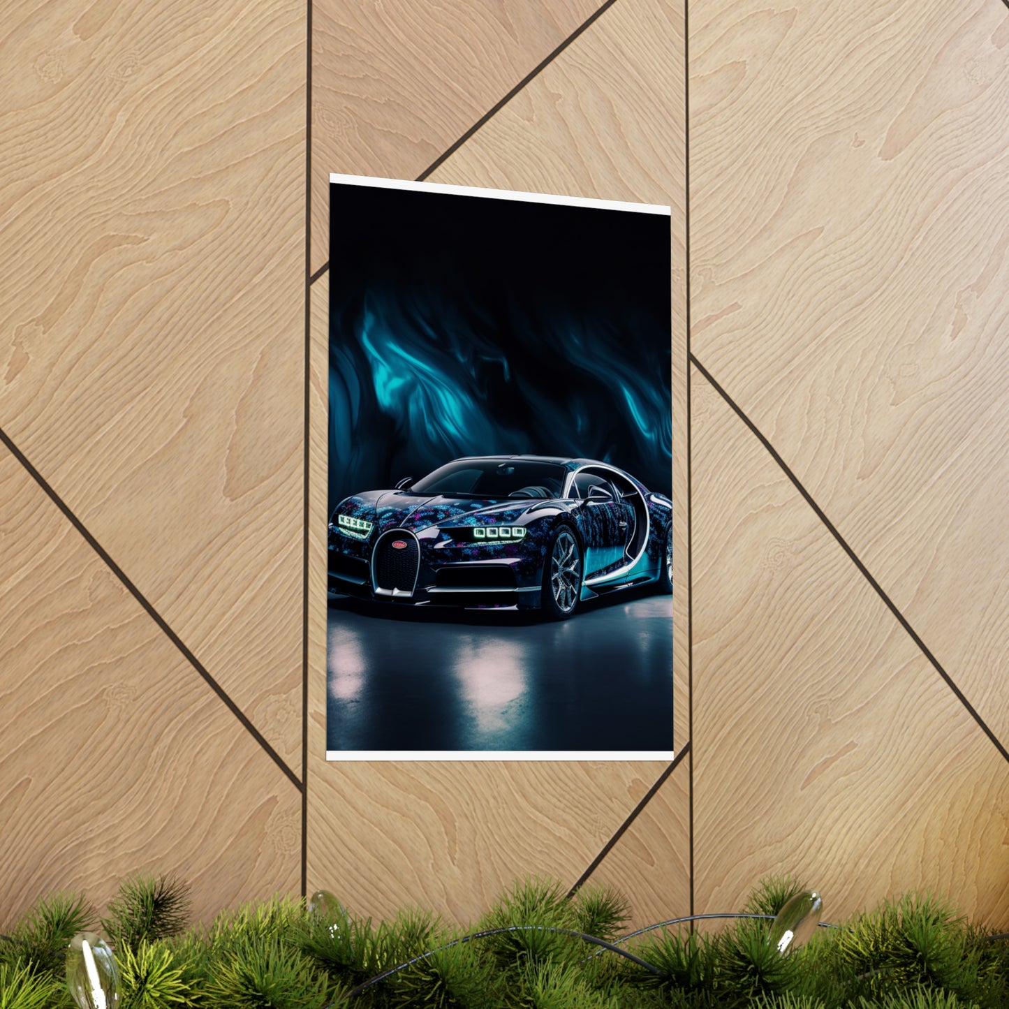 Premium Matte Vertical Posters Hyper Bugatti 1