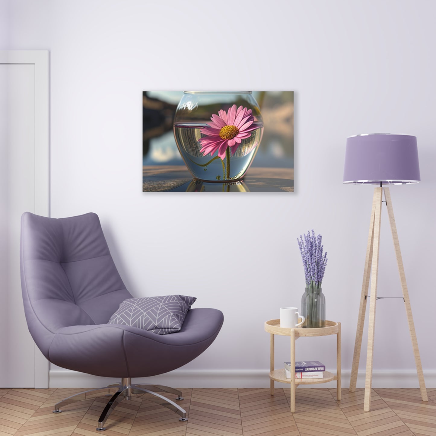 Acrylic Prints Pink Daisy 3