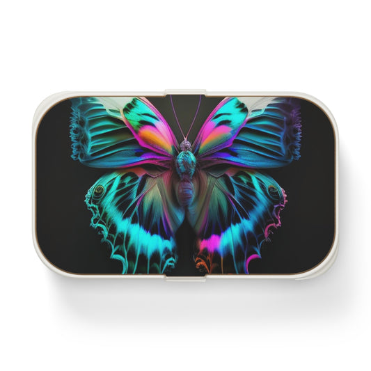 Bento Lunch Box Neon Butterfly Fusion 4