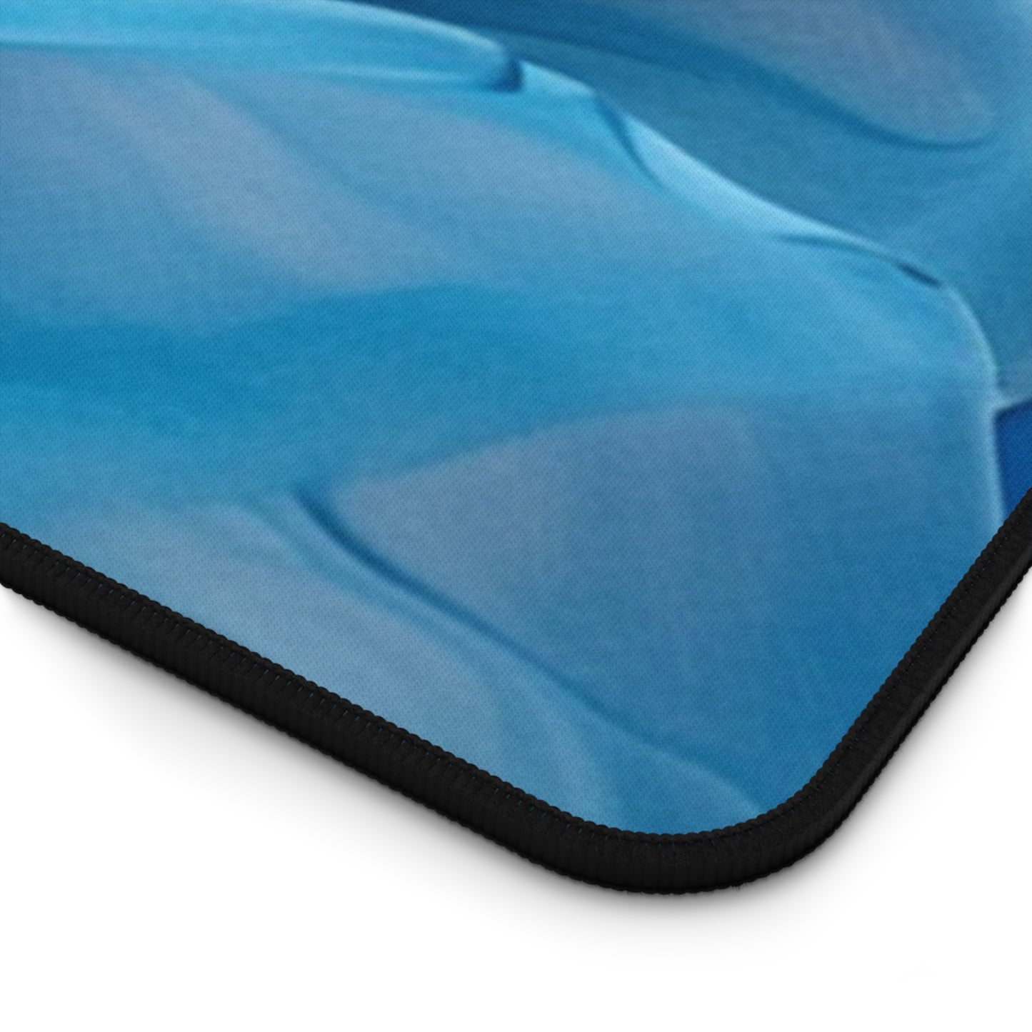 Desk Mat Blue Tluip Abstract 2