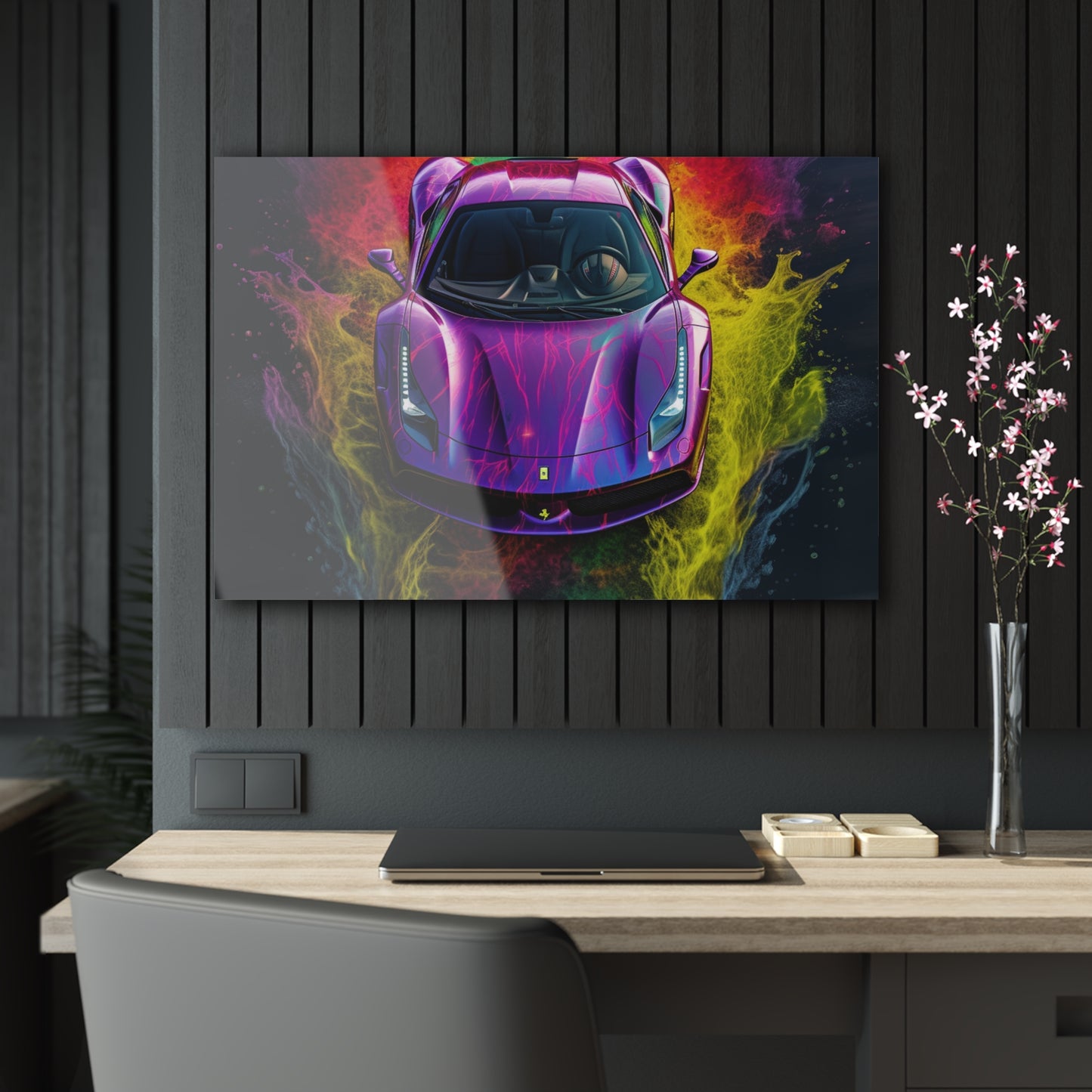 Acrylic Prints Farrari Water 3