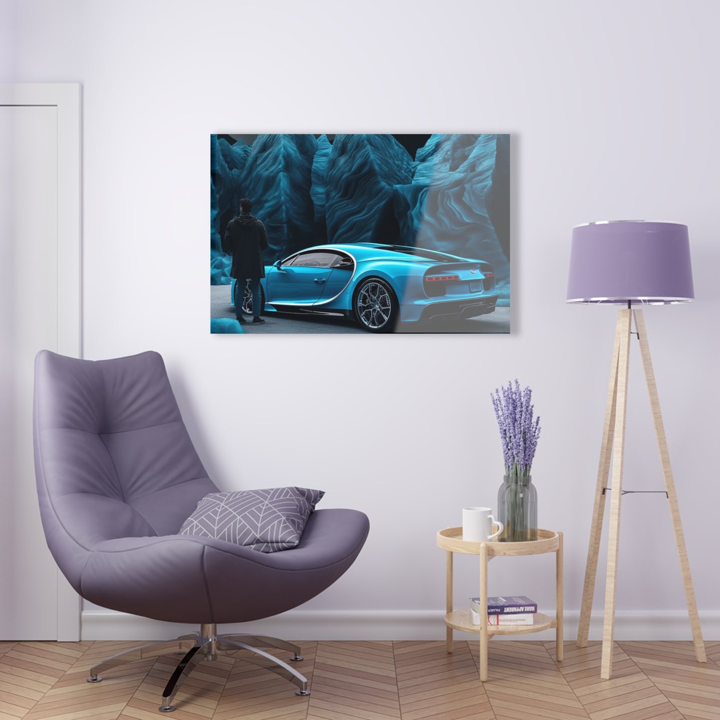 Acrylic Prints Bugatti Real Look 3