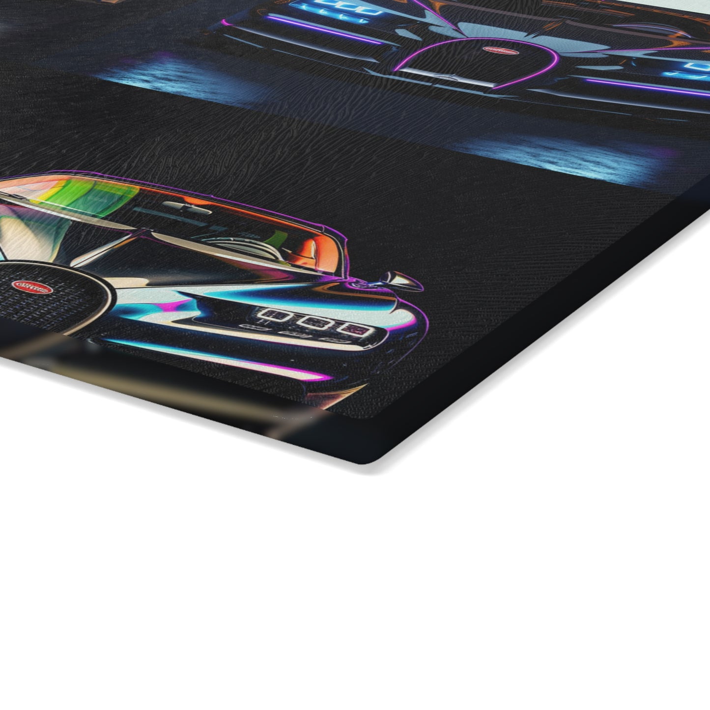 Glass Cutting Board Hyper Bugatti Chiron 5