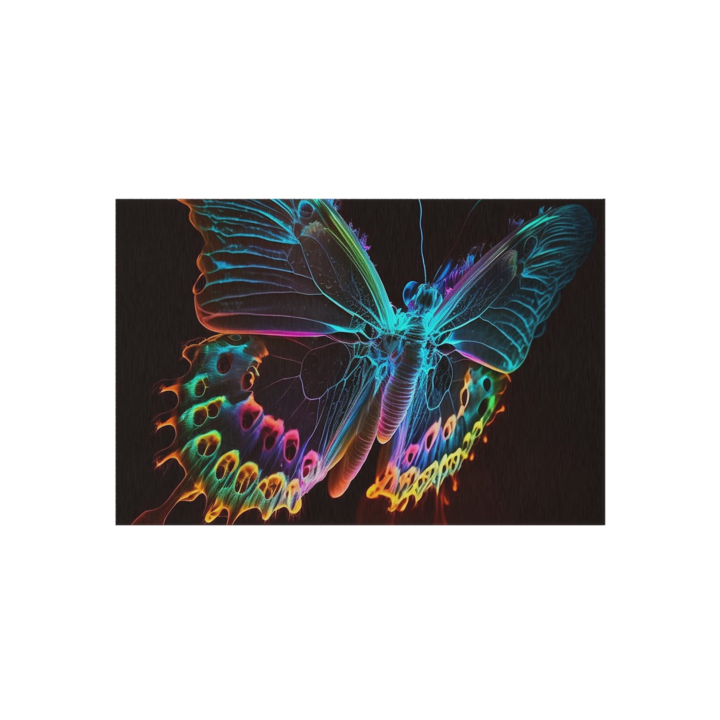 Outdoor Rug  Thermal Butterfly 2