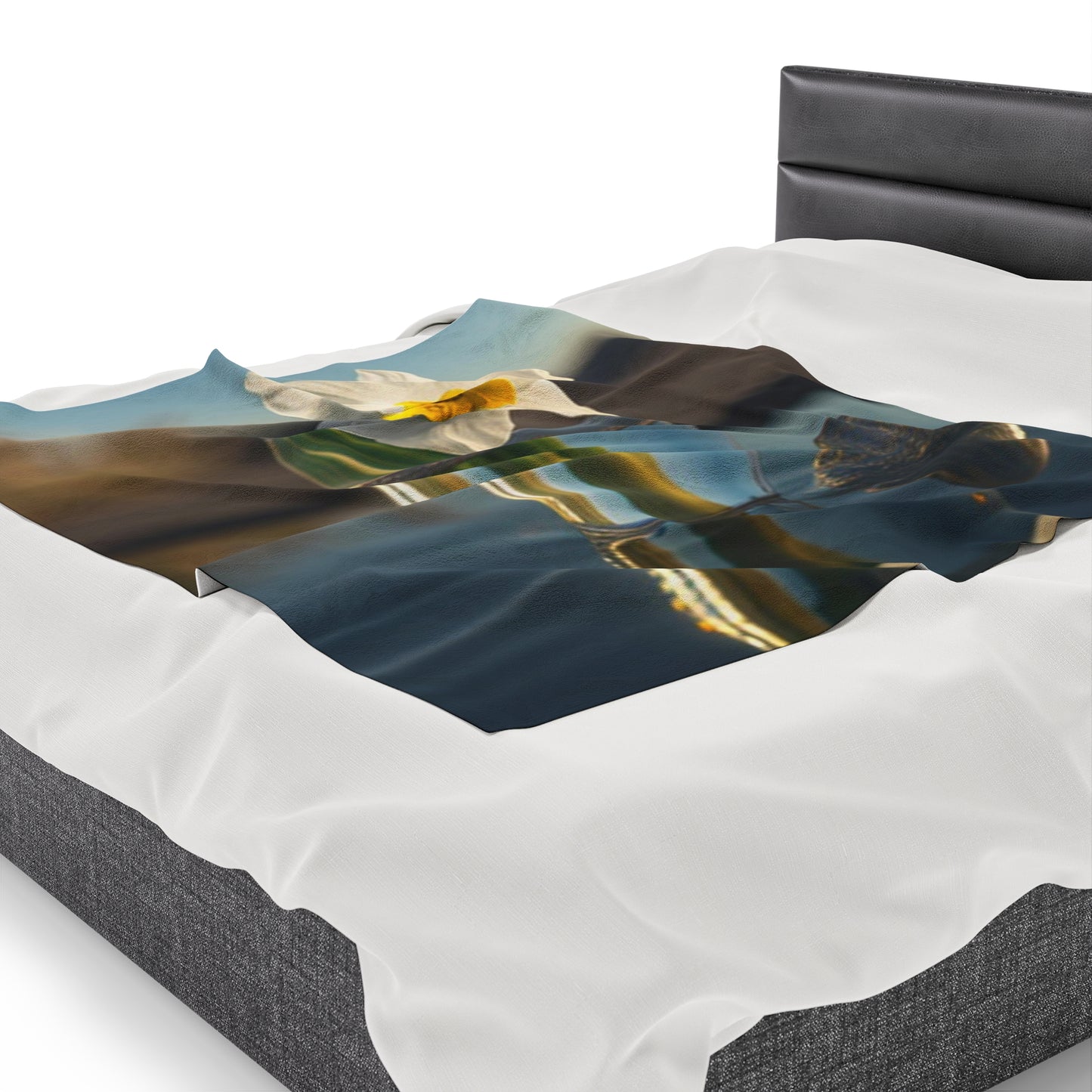 Velveteen Plush Blanket Daffodil 4