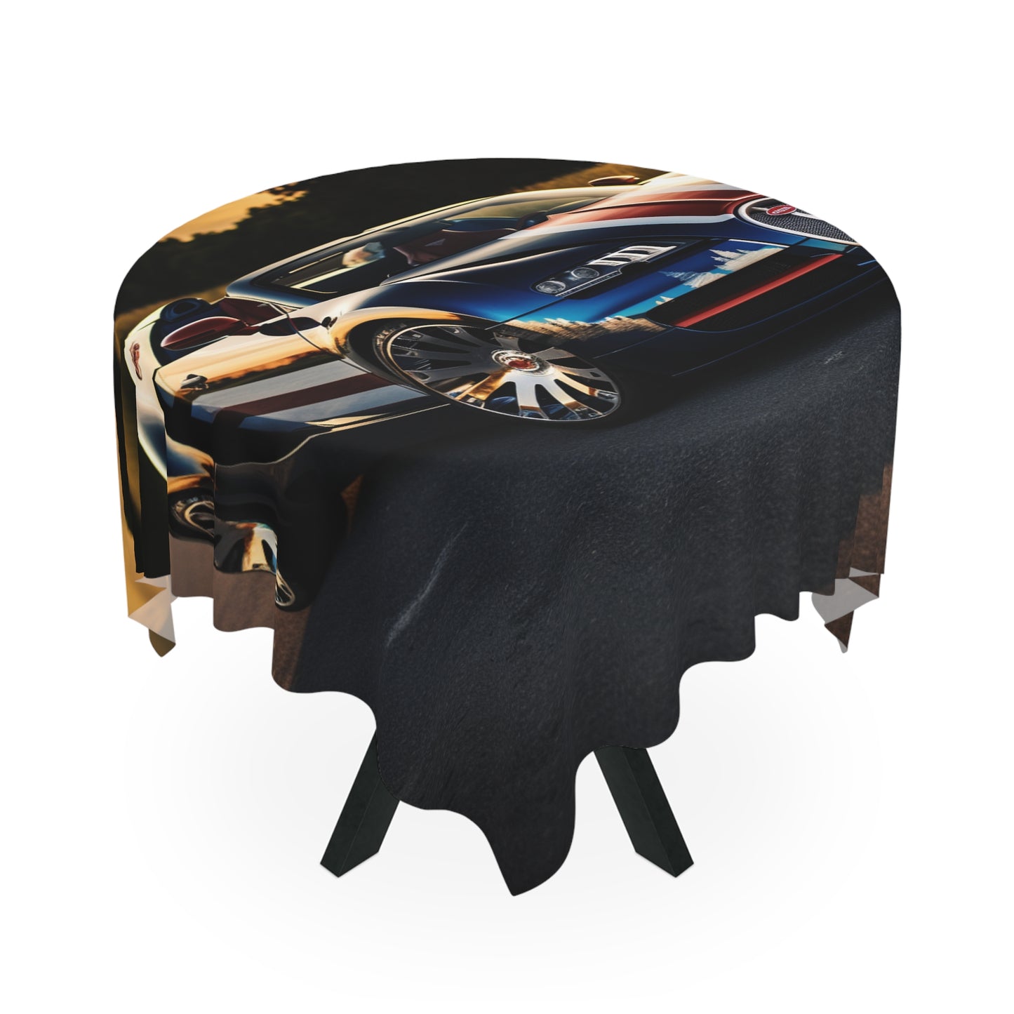 Tablecloth Bugatti Flag American 3