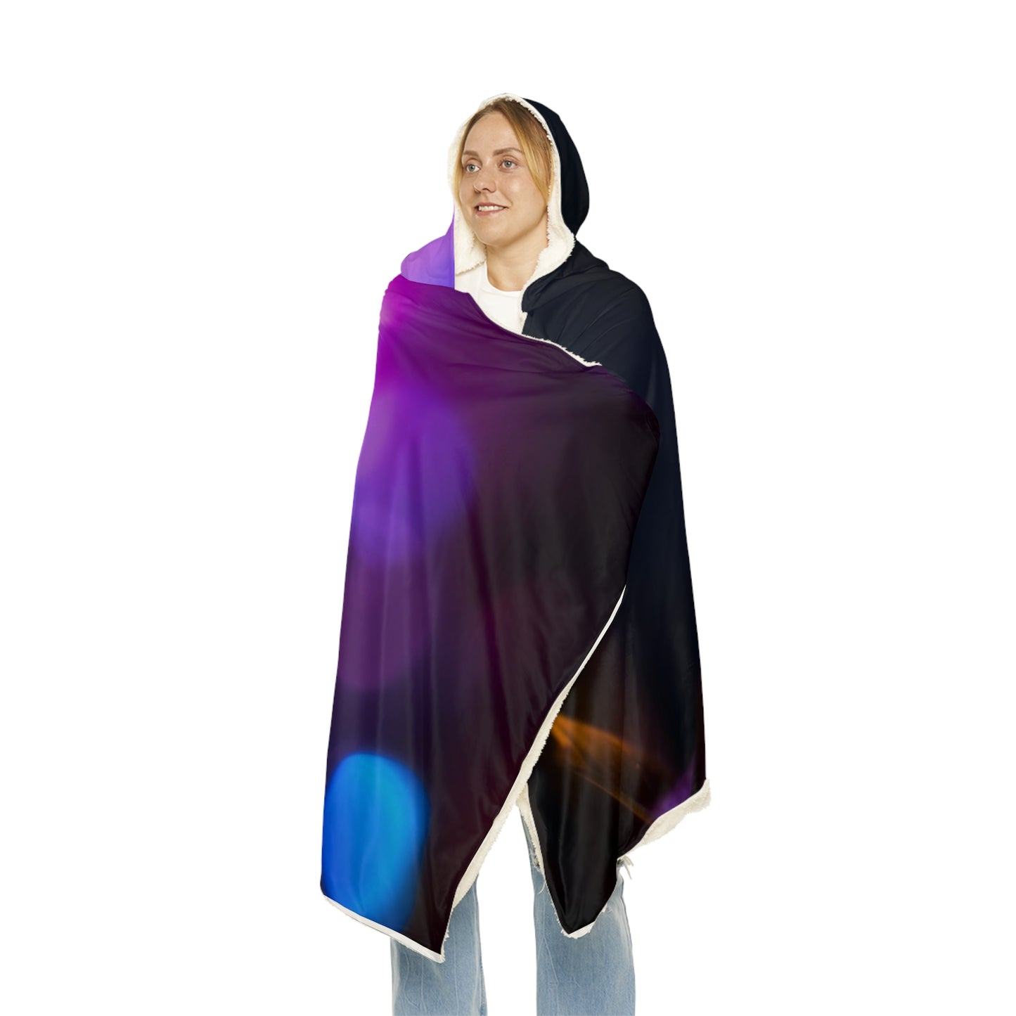 Snuggle Hooded Blanket Photo Realistic Butterfly 1