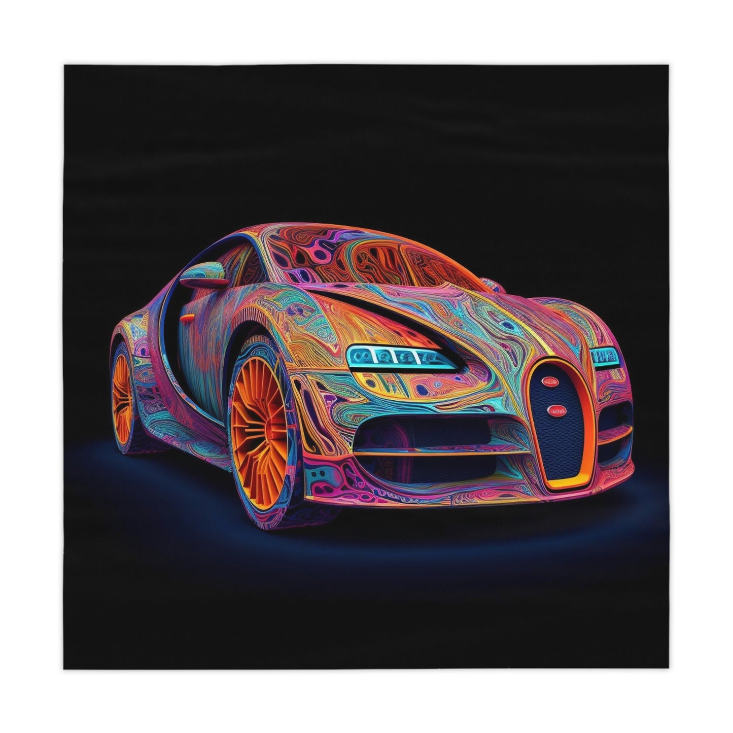 Tablecloth Bugatti Abstract Concept 1