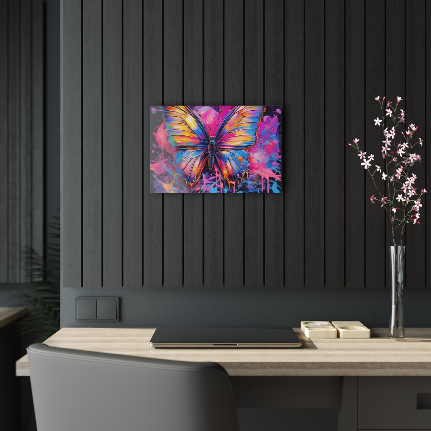 Acrylic Prints Pink Butterfly Flair 3