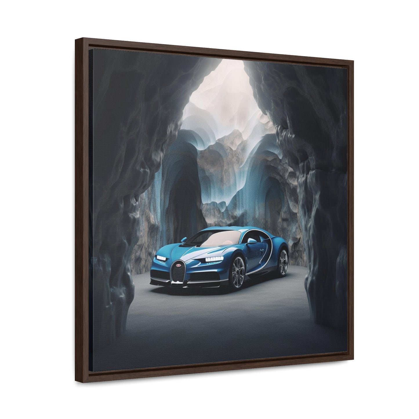 Gallery Canvas Wraps, Square Frame Bugatti Real Look 2