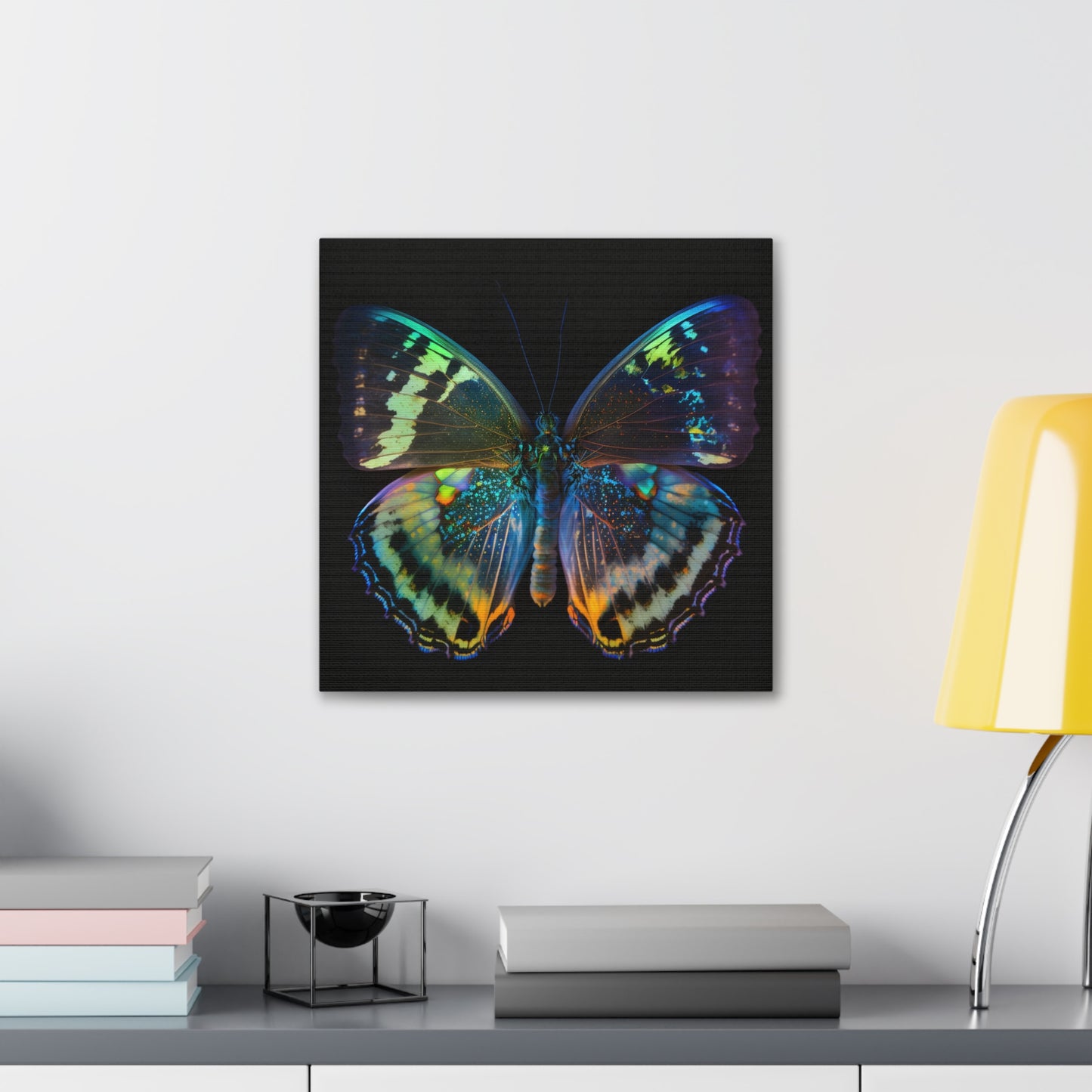 Canvas Gallery Wraps Neon Butterfly Flair 4