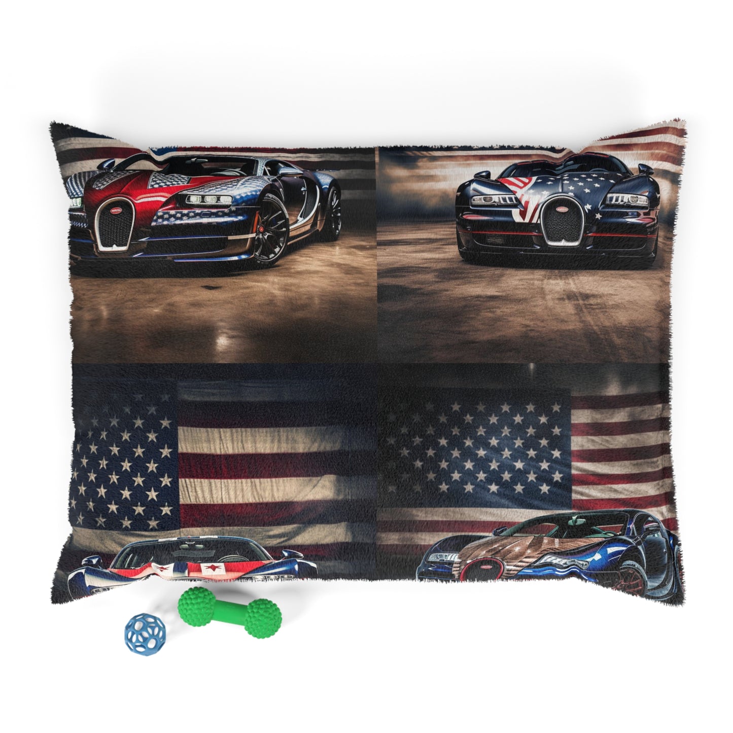 Pet Bed Bugatti American Flag 5