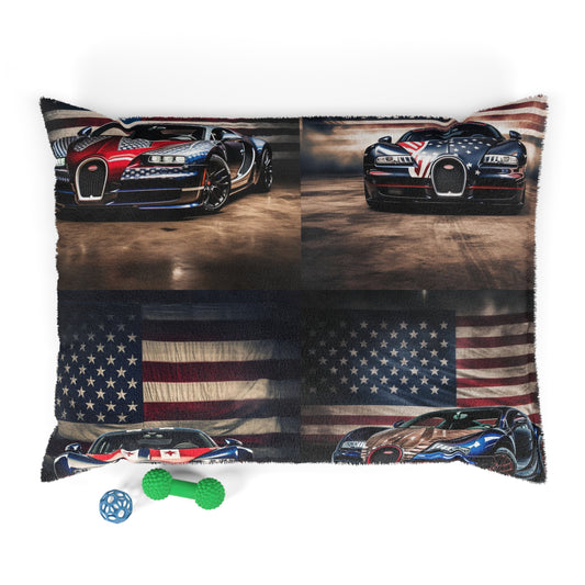 Pet Bed Bugatti American Flag 5