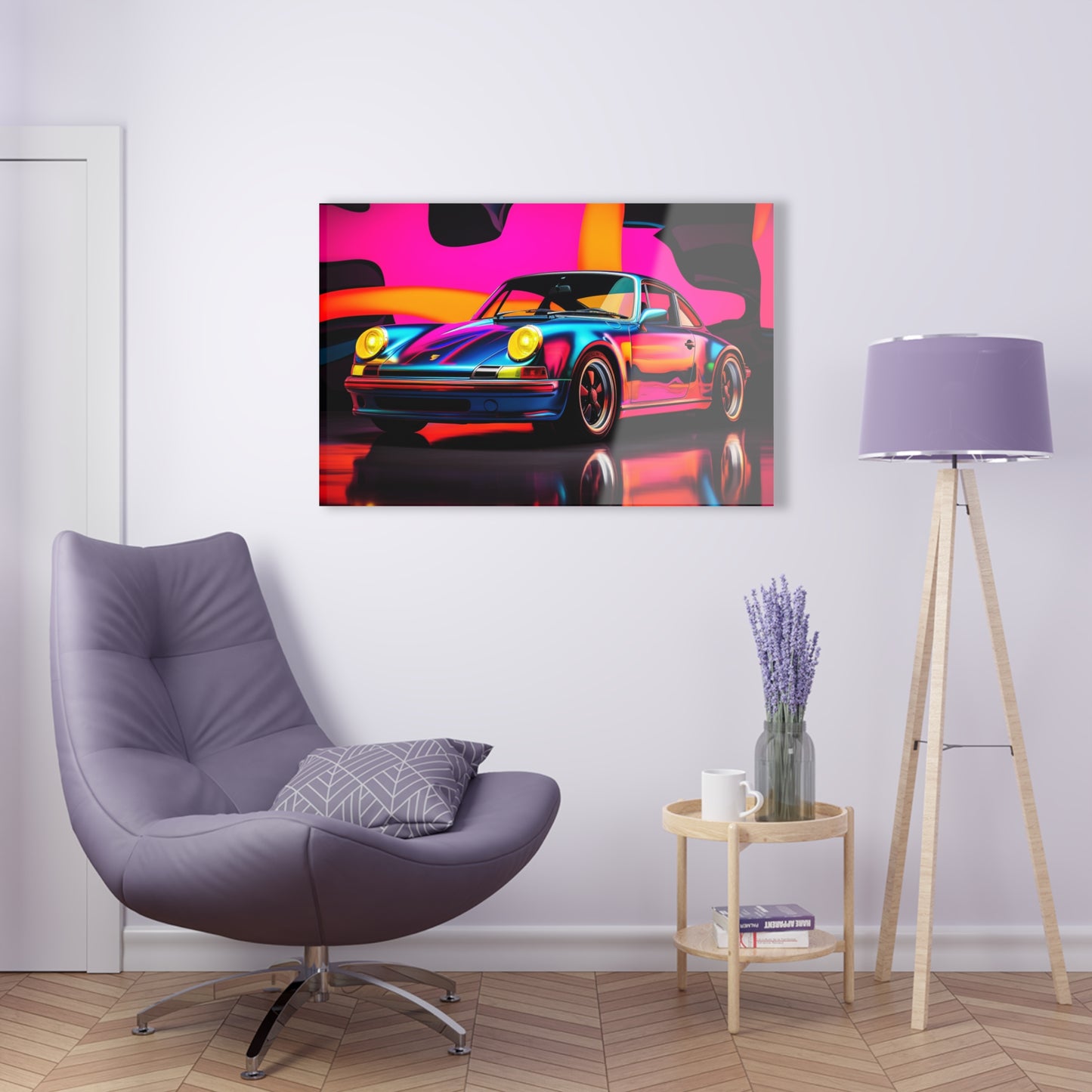 Acrylic Prints Macro Porsche 2