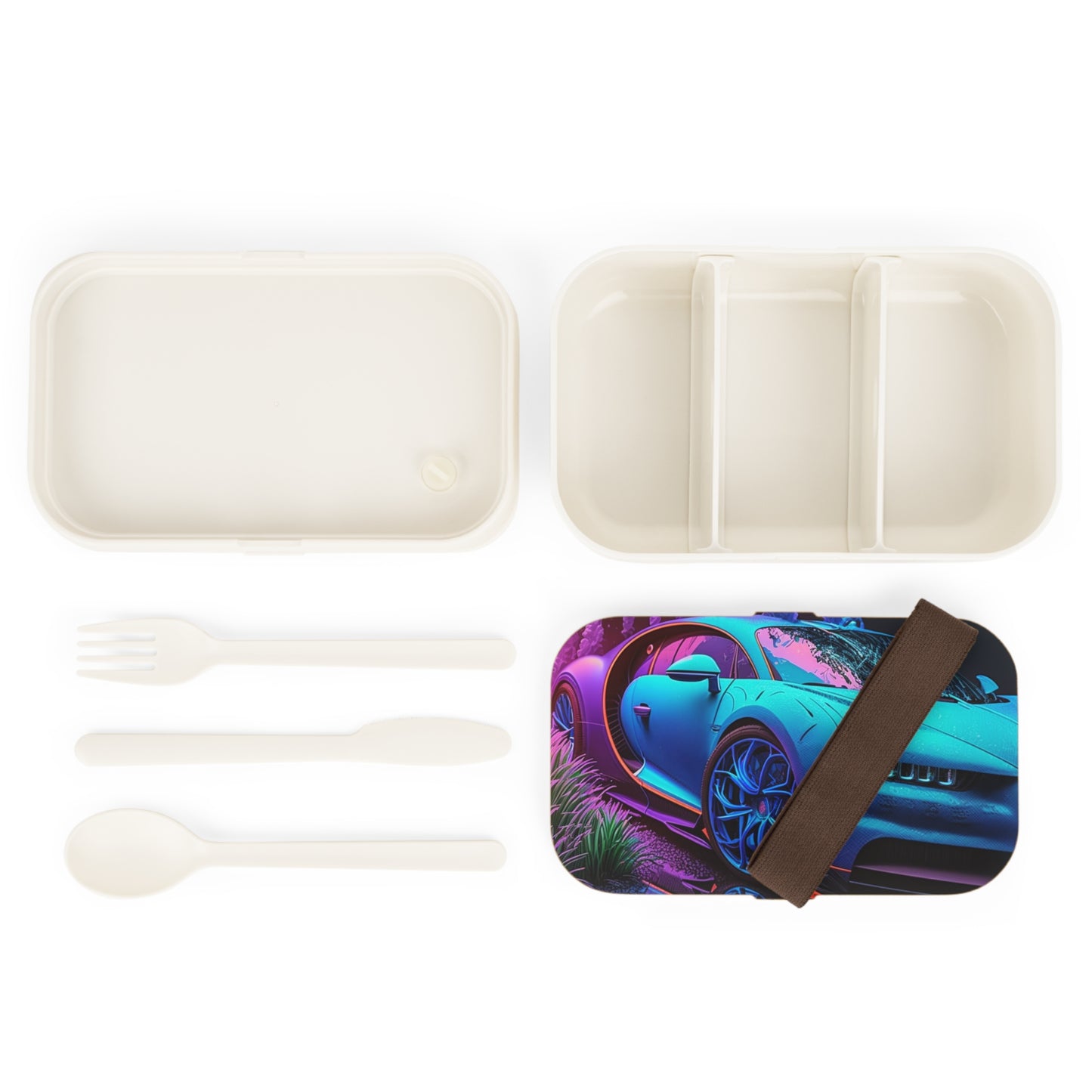 Bento Lunch Box Bugatti Neon Chiron 2