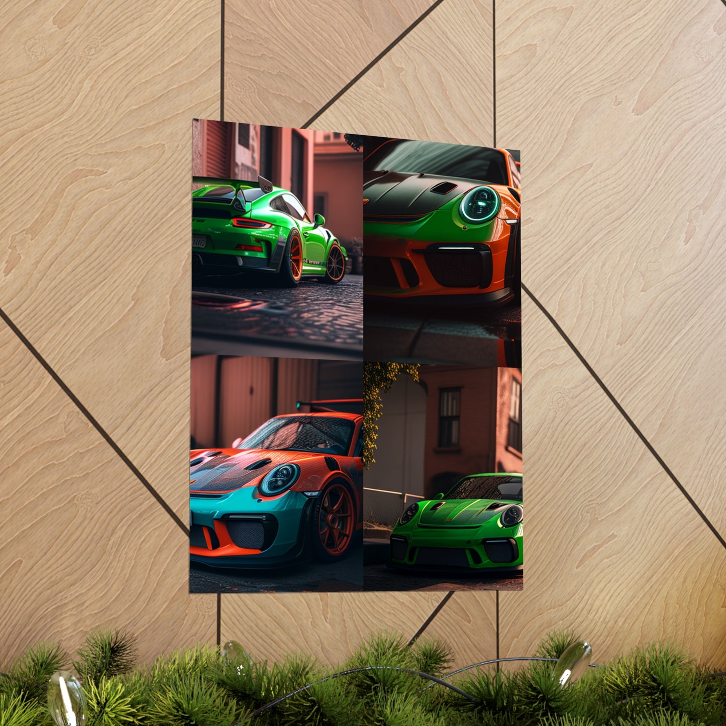 Premium Matte Vertical Posters porsche 911 gt3 5