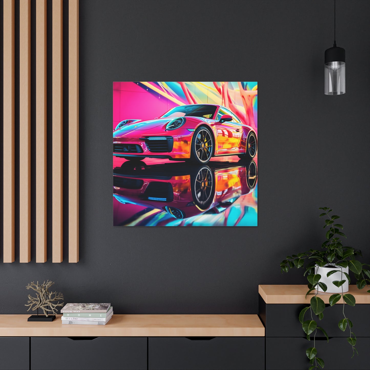 Canvas Gallery Wraps Macro Porsche 4