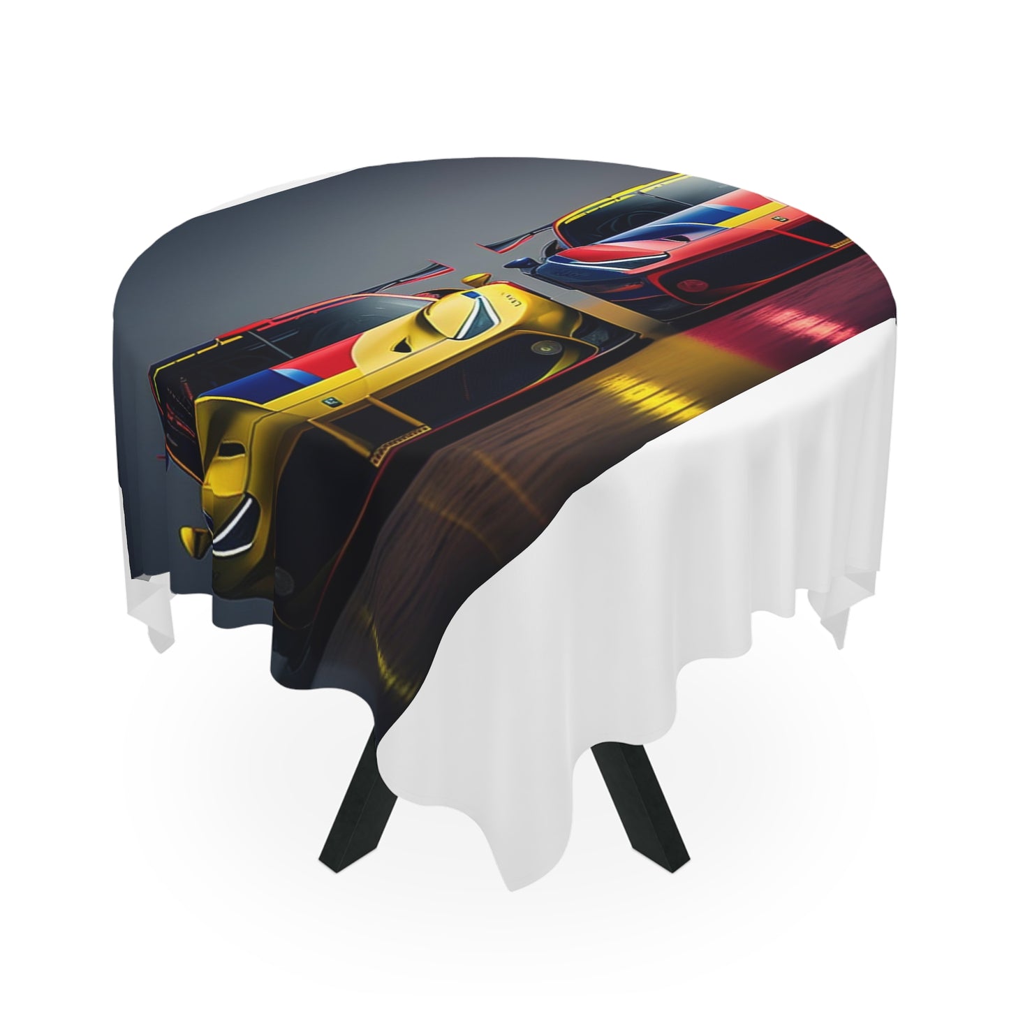 Tablecloth Ferrari Red Blue 1