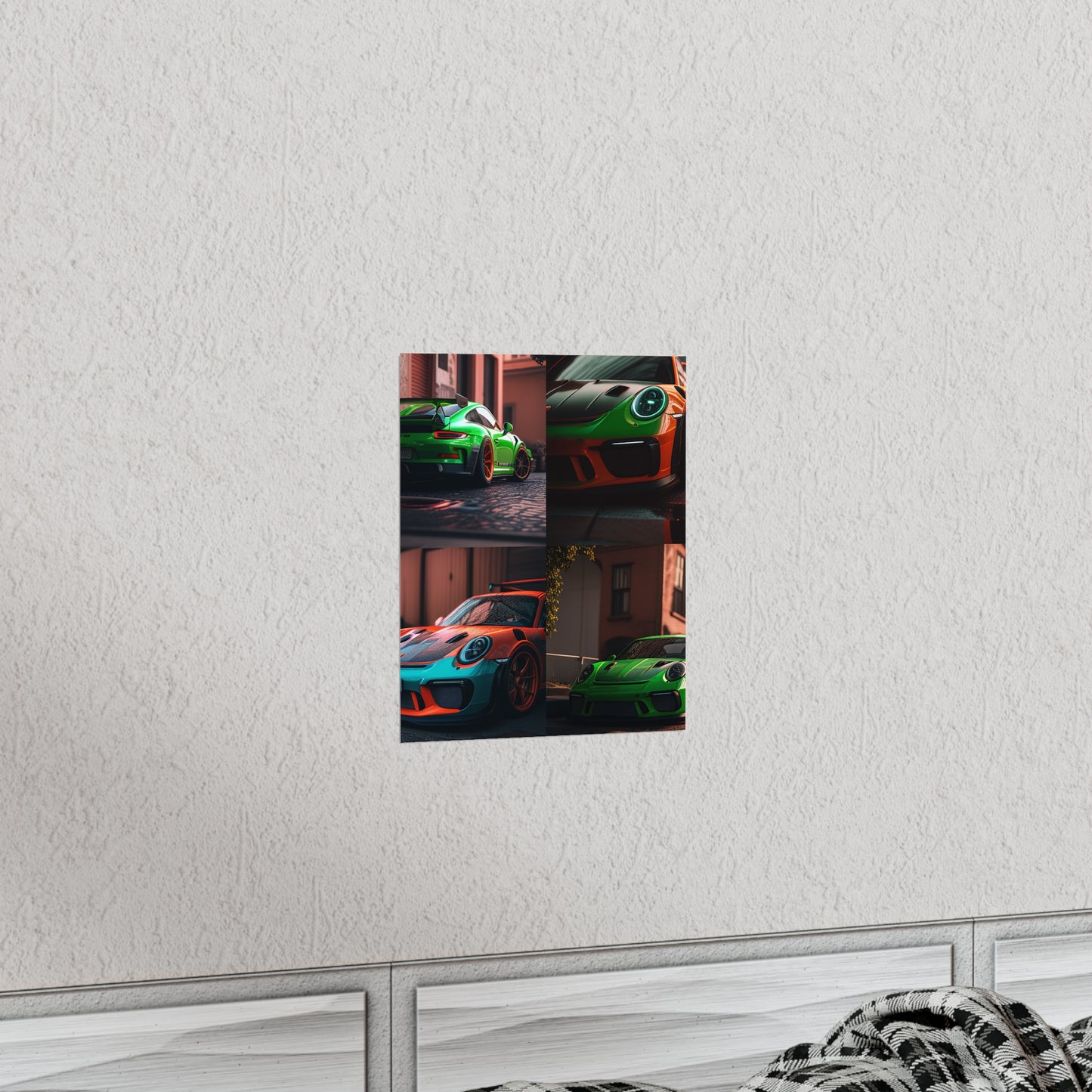 Premium Matte Vertical Posters porsche 911 gt3 5